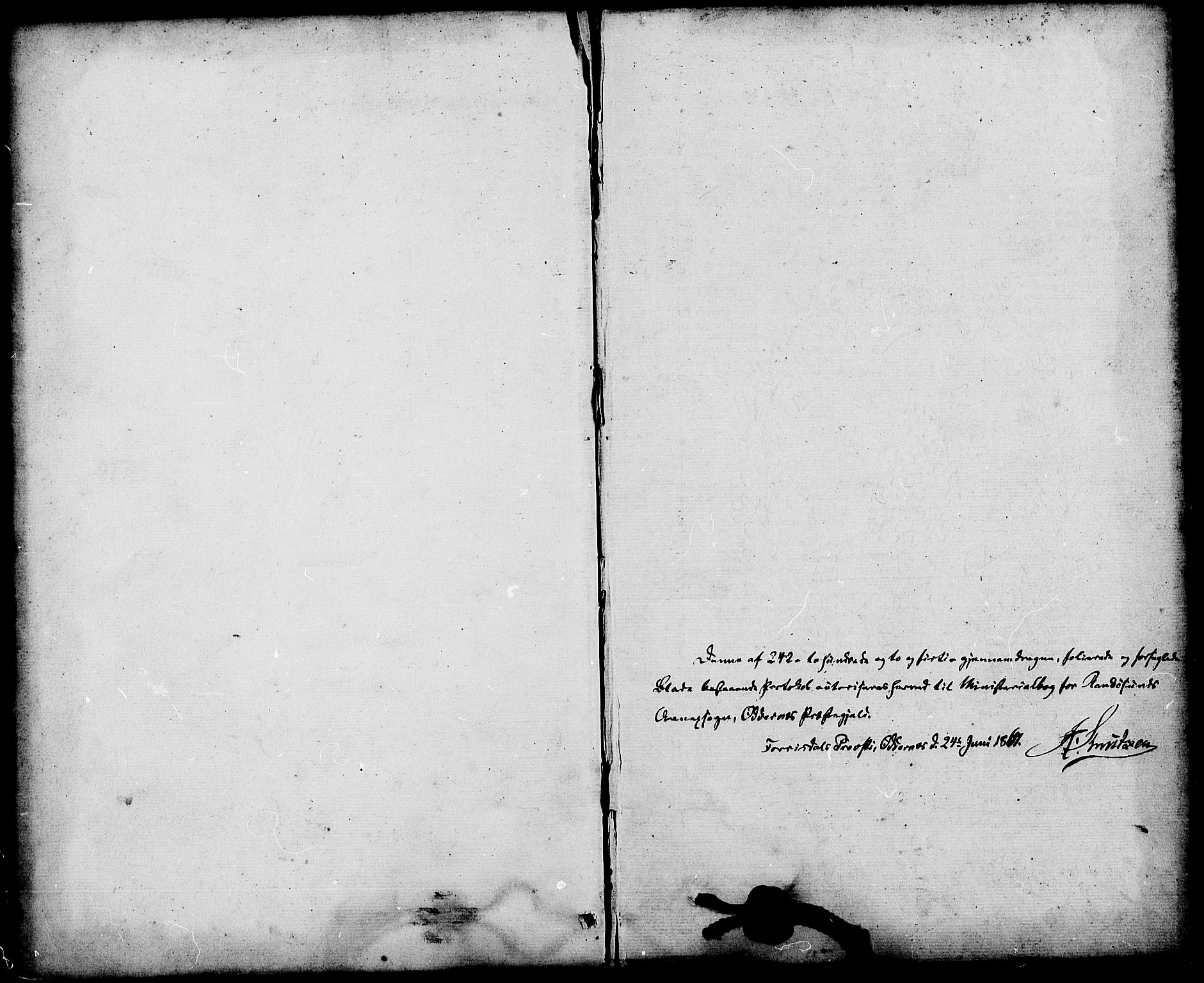 Oddernes sokneprestkontor, SAK/1111-0033/F/Fa/Fab/L0001: Parish register (official) no. A 1, 1865-1884, p. 244