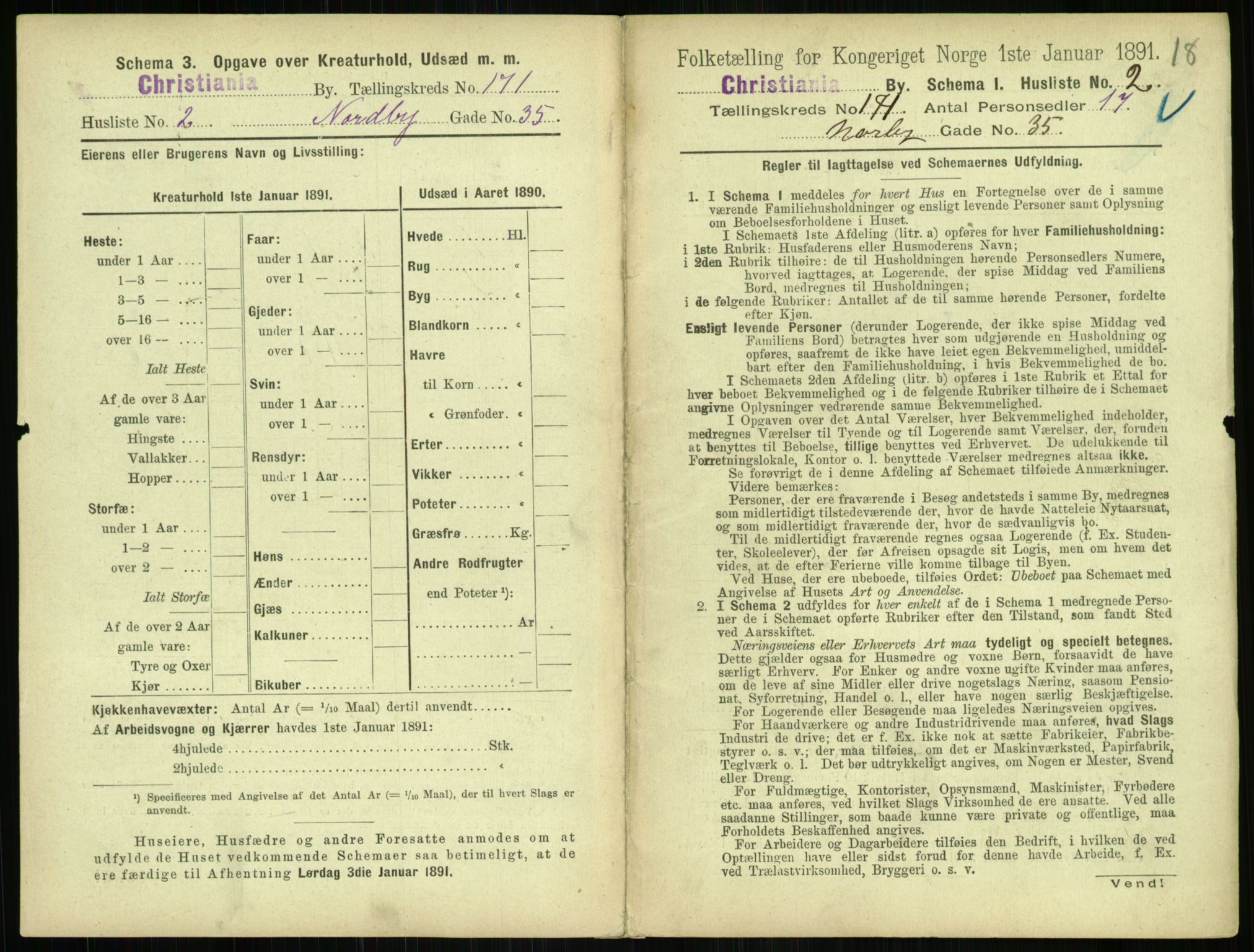 RA, 1891 census for 0301 Kristiania, 1891, p. 100567