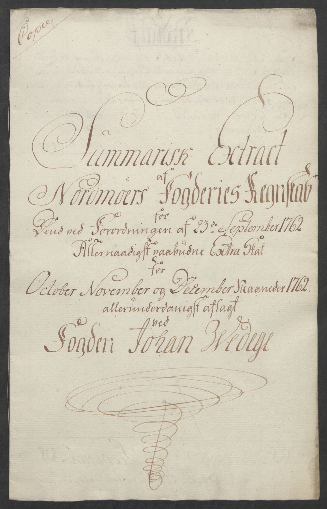 Rentekammeret inntil 1814, Reviderte regnskaper, Fogderegnskap, AV/RA-EA-4092/R56/L3841: Ekstraskatten Nordmøre, 1762-1763, p. 8