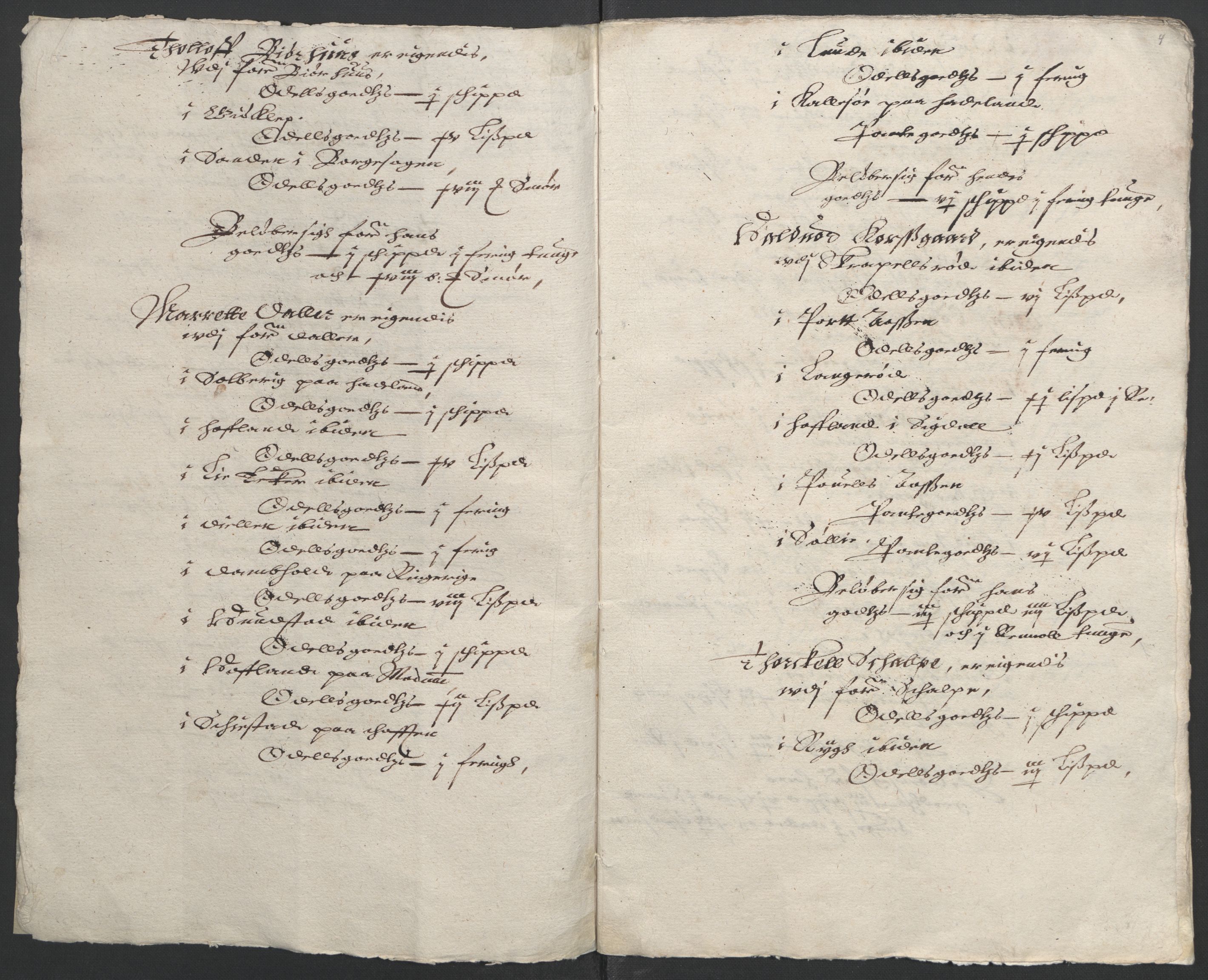 Stattholderembetet 1572-1771, AV/RA-EA-2870/Ek/L0009/0001: Jordebøker til utlikning av rosstjeneste 1624-1626: / Odelsjordebøker for noen vikværske len, 1624-1626, p. 103