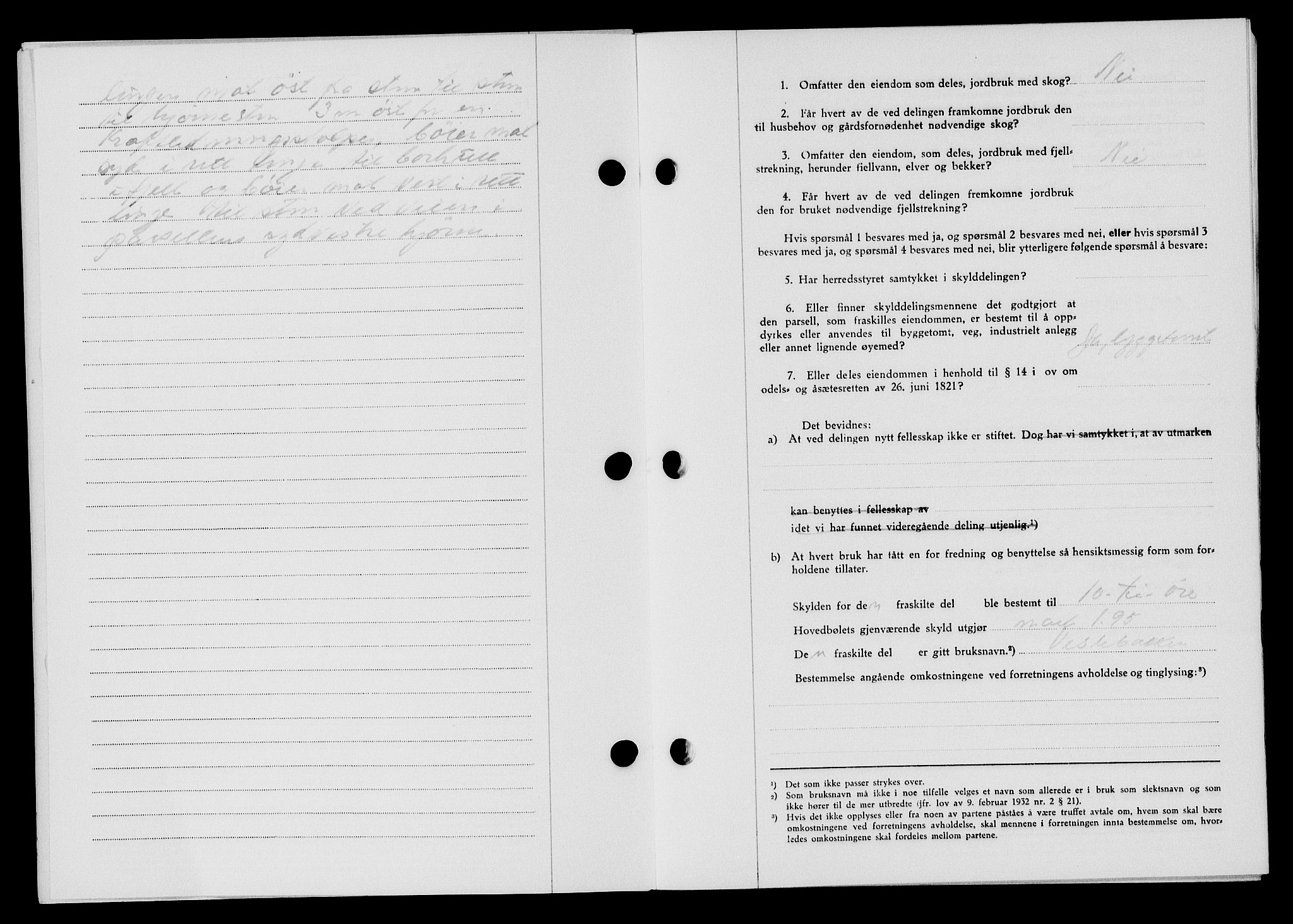 Flekkefjord sorenskriveri, AV/SAK-1221-0001/G/Gb/Gba/L0060: Mortgage book no. A-8, 1945-1946, Diary no: : 558/1946