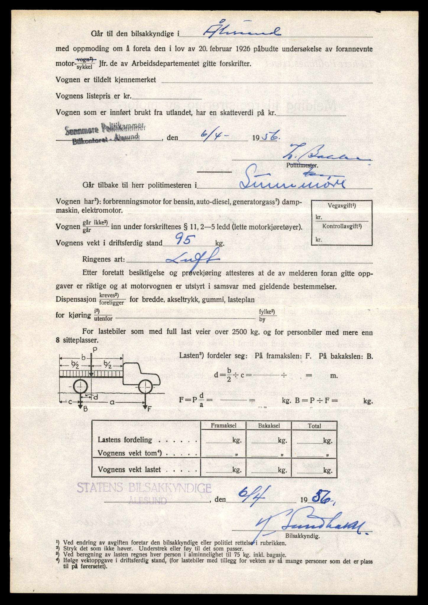 Møre og Romsdal vegkontor - Ålesund trafikkstasjon, AV/SAT-A-4099/F/Fe/L0039: Registreringskort for kjøretøy T 13361 - T 13530, 1927-1998, p. 1642