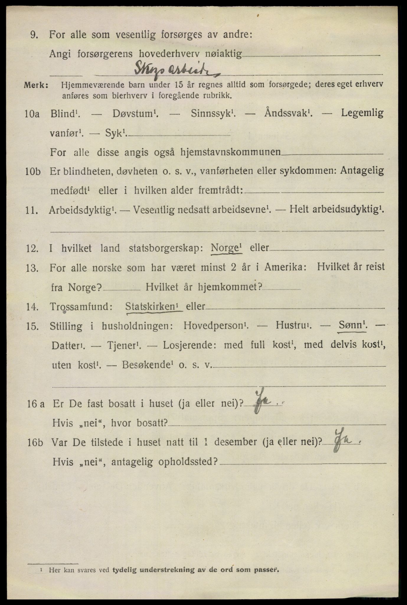 SAO, 1920 census for Nittedal, 1920, p. 5553