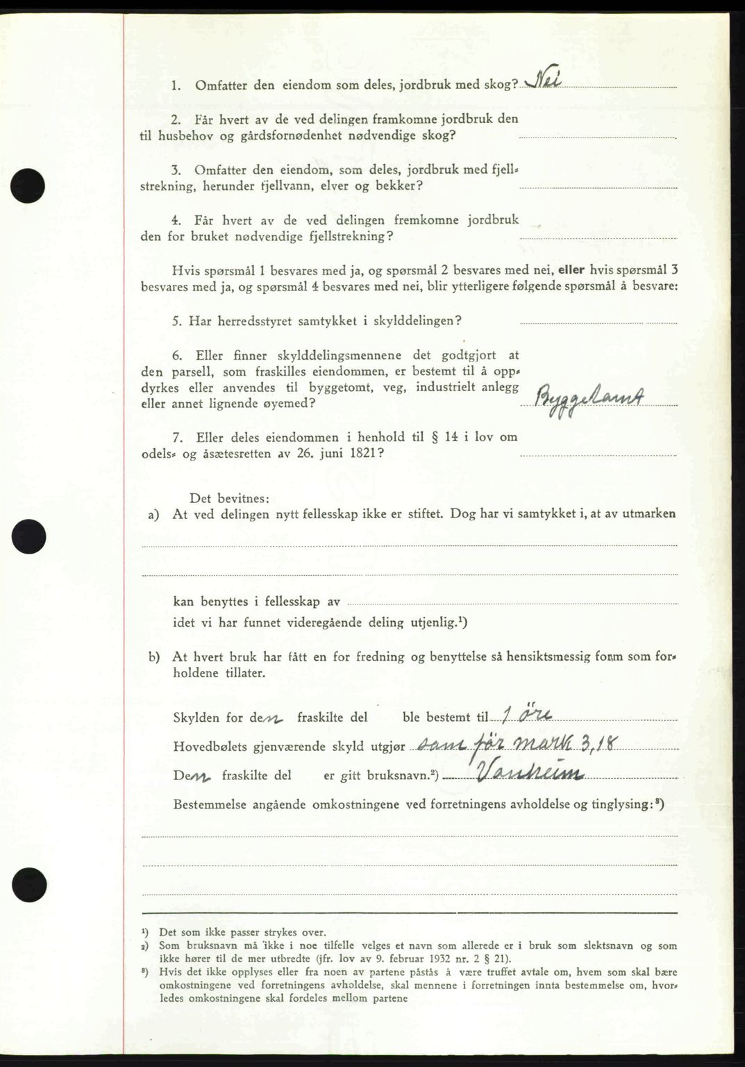 Romsdal sorenskriveri, AV/SAT-A-4149/1/2/2C: Mortgage book no. A32, 1950-1950, Diary no: : 628/1950