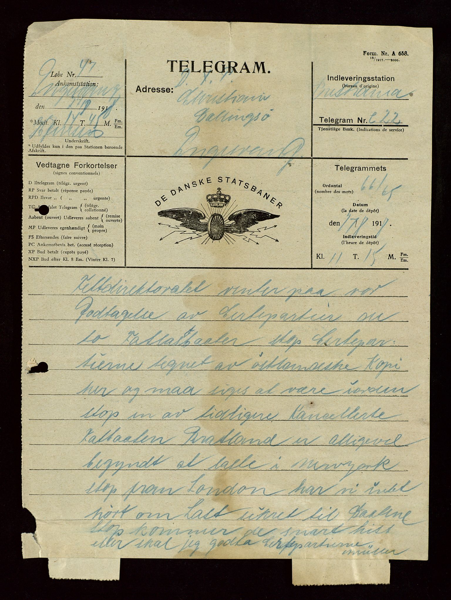 Pa 1521 - A/S Norske Shell, AV/SAST-A-101915/E/Ea/Eaa/L0004: Sjefskorrespondanse, 1918, p. 11