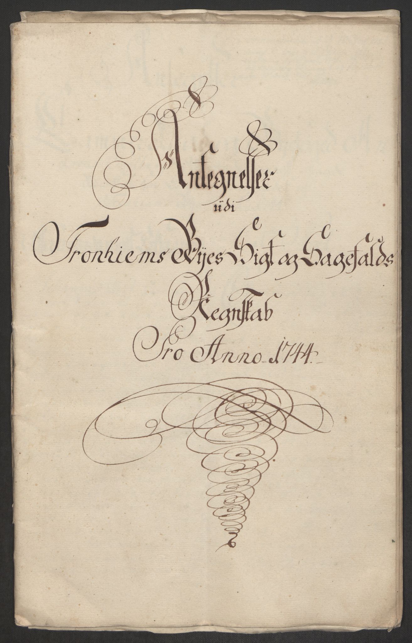 Rentekammeret inntil 1814, Reviderte regnskaper, Byregnskaper, RA/EA-4066/R/Rs/L0541: [S22] Sikt og sakefall, 1743-1746, p. 166