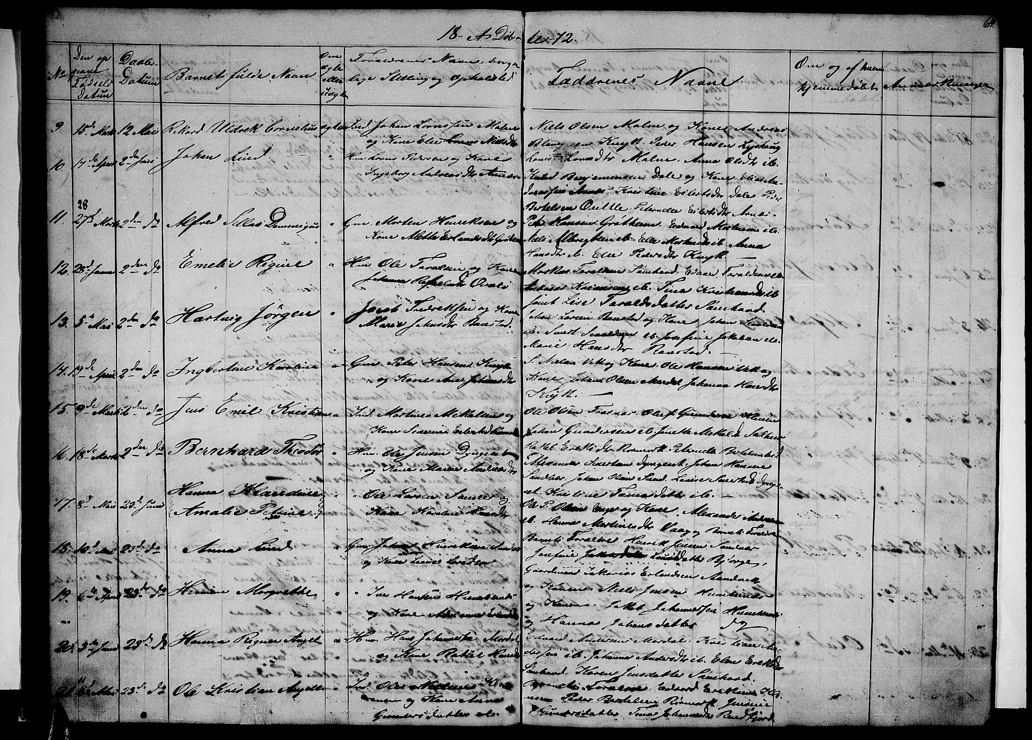 Ministerialprotokoller, klokkerbøker og fødselsregistre - Nordland, AV/SAT-A-1459/812/L0187: Parish register (copy) no. 812C05, 1850-1883, p. 64