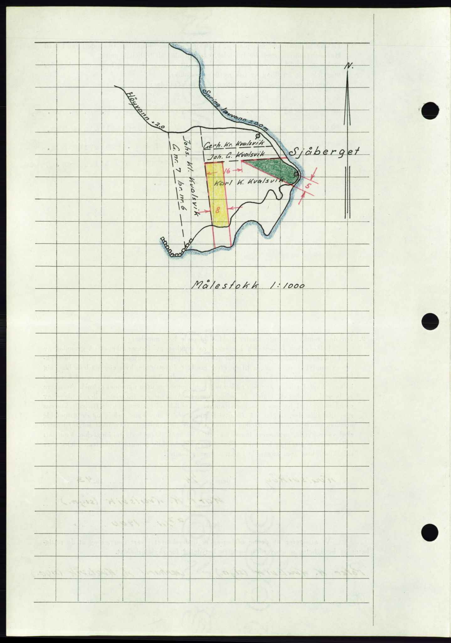 Søre Sunnmøre sorenskriveri, AV/SAT-A-4122/1/2/2C/L0075: Mortgage book no. 1A, 1943-1943, Diary no: : 769/1943