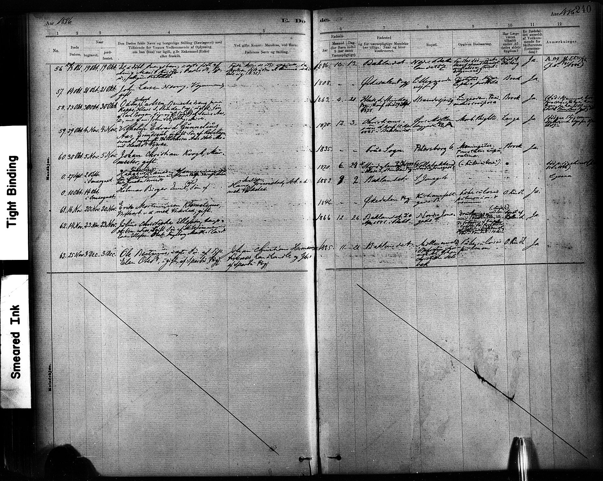 Ministerialprotokoller, klokkerbøker og fødselsregistre - Sør-Trøndelag, AV/SAT-A-1456/604/L0189: Parish register (official) no. 604A10, 1878-1892, p. 240