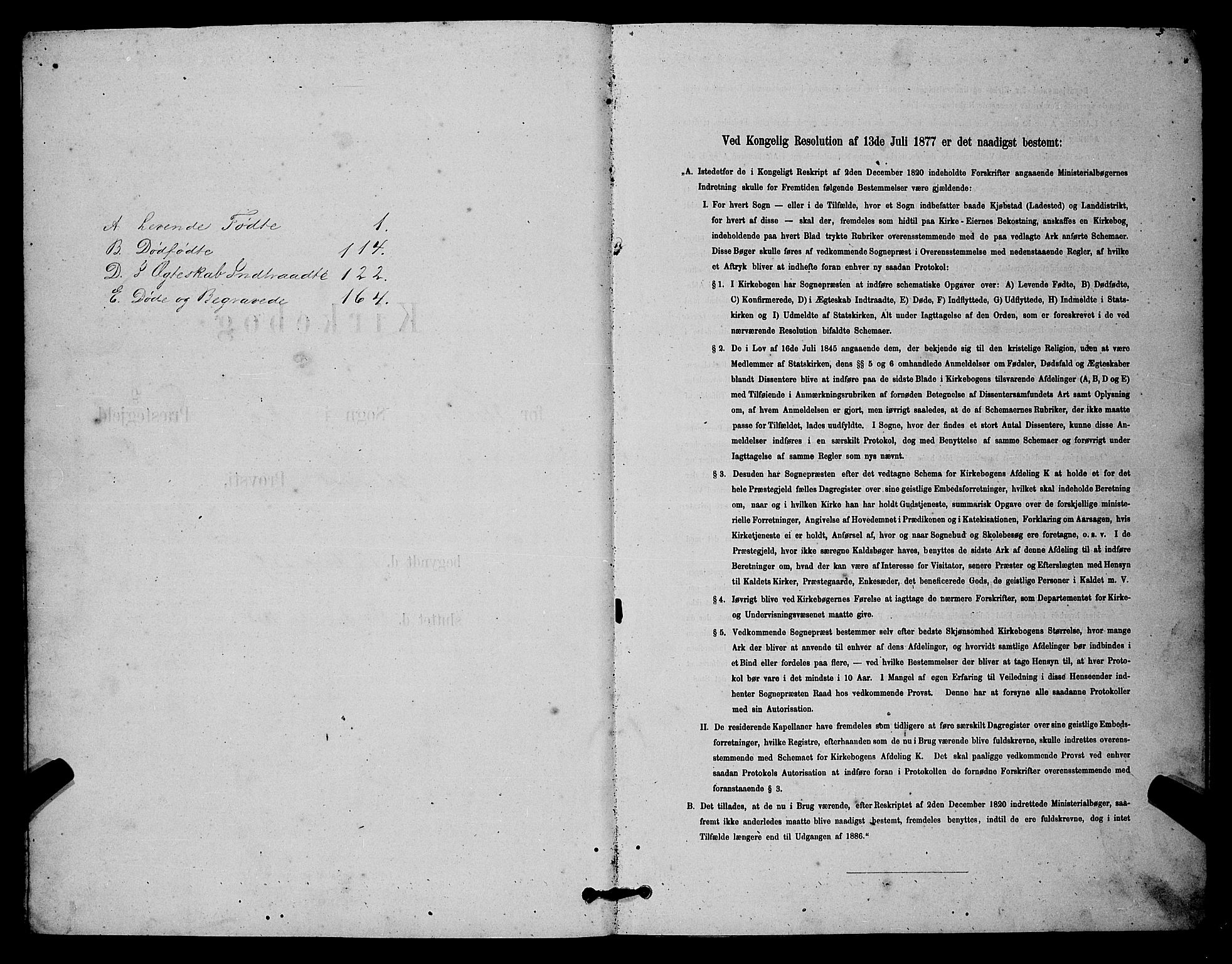 Lye sokneprestkontor, AV/SAST-A-101794/001/30BB/L0006: Parish register (copy) no. B 6, 1879-1888