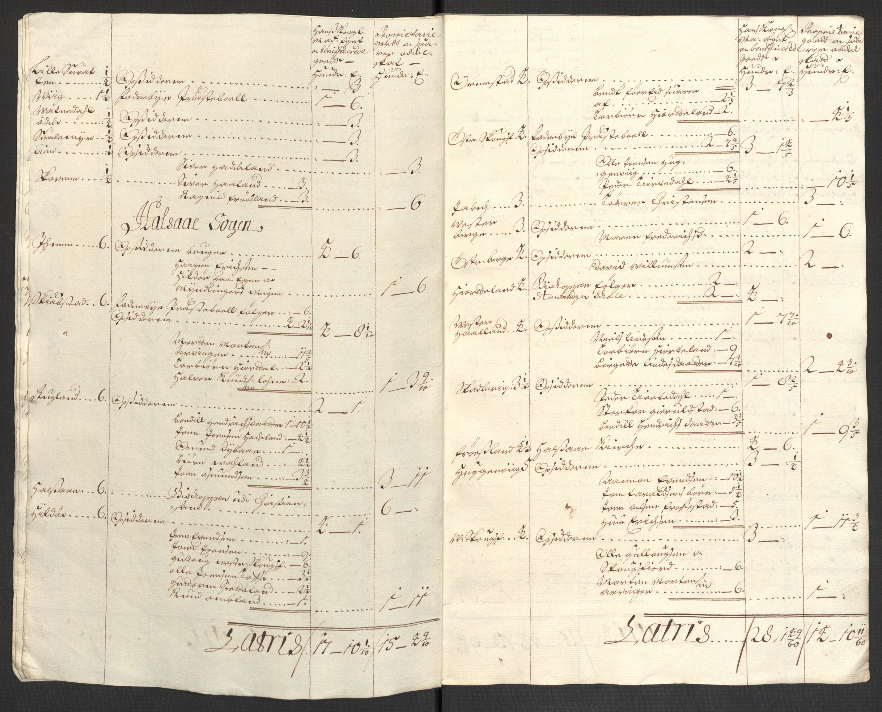 Rentekammeret inntil 1814, Reviderte regnskaper, Fogderegnskap, AV/RA-EA-4092/R43/L2547: Fogderegnskap Lista og Mandal, 1698-1699, p. 123