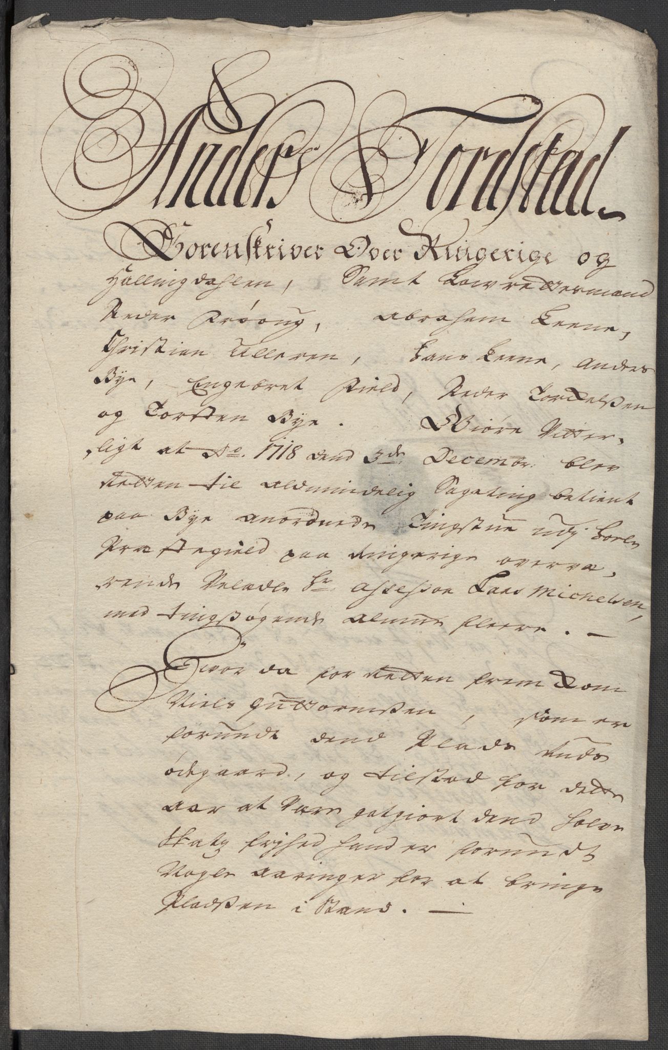 Rentekammeret inntil 1814, Reviderte regnskaper, Fogderegnskap, RA/EA-4092/R23/L1476: Fogderegnskap Ringerike og Hallingdal, 1718, p. 286