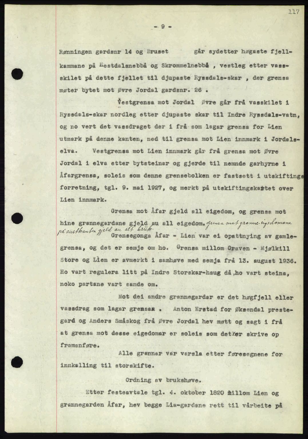 Nordmøre sorenskriveri, AV/SAT-A-4132/1/2/2Ca: Mortgage book no. A81, 1937-1937, Diary no: : 589/1937