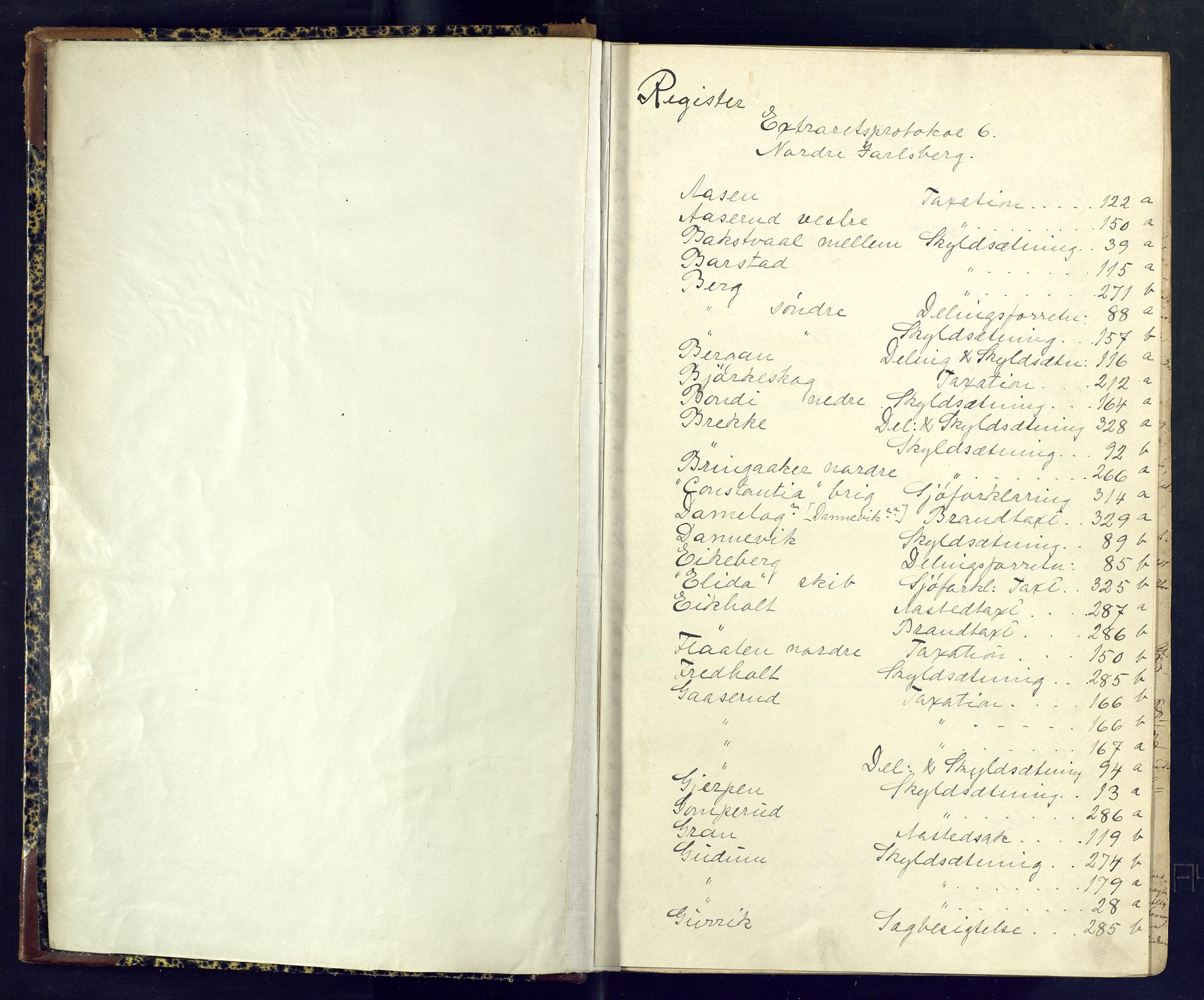 Nordre Jarlsberg sorenskriveri, SAKO/A-80/F/Fb/Fba/L0006: Ekstrarettsprotokoll, 1841-1844