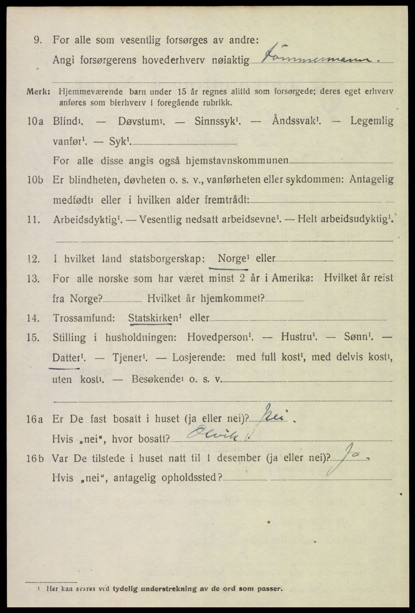 SAH, 1920 census for Eidskog, 1920, p. 11114