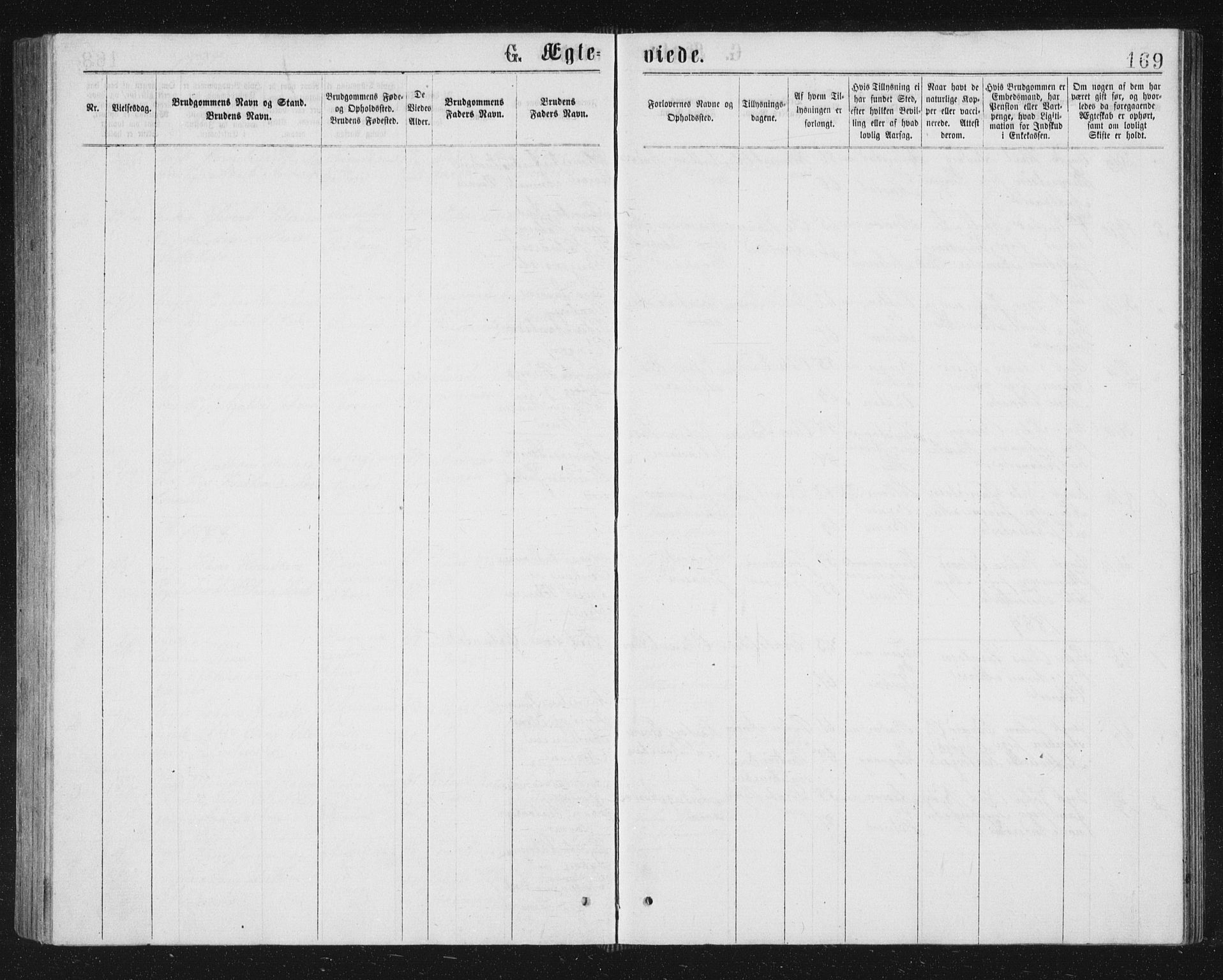 Ministerialprotokoller, klokkerbøker og fødselsregistre - Sør-Trøndelag, SAT/A-1456/662/L0756: Parish register (copy) no. 662C01, 1869-1891, p. 169