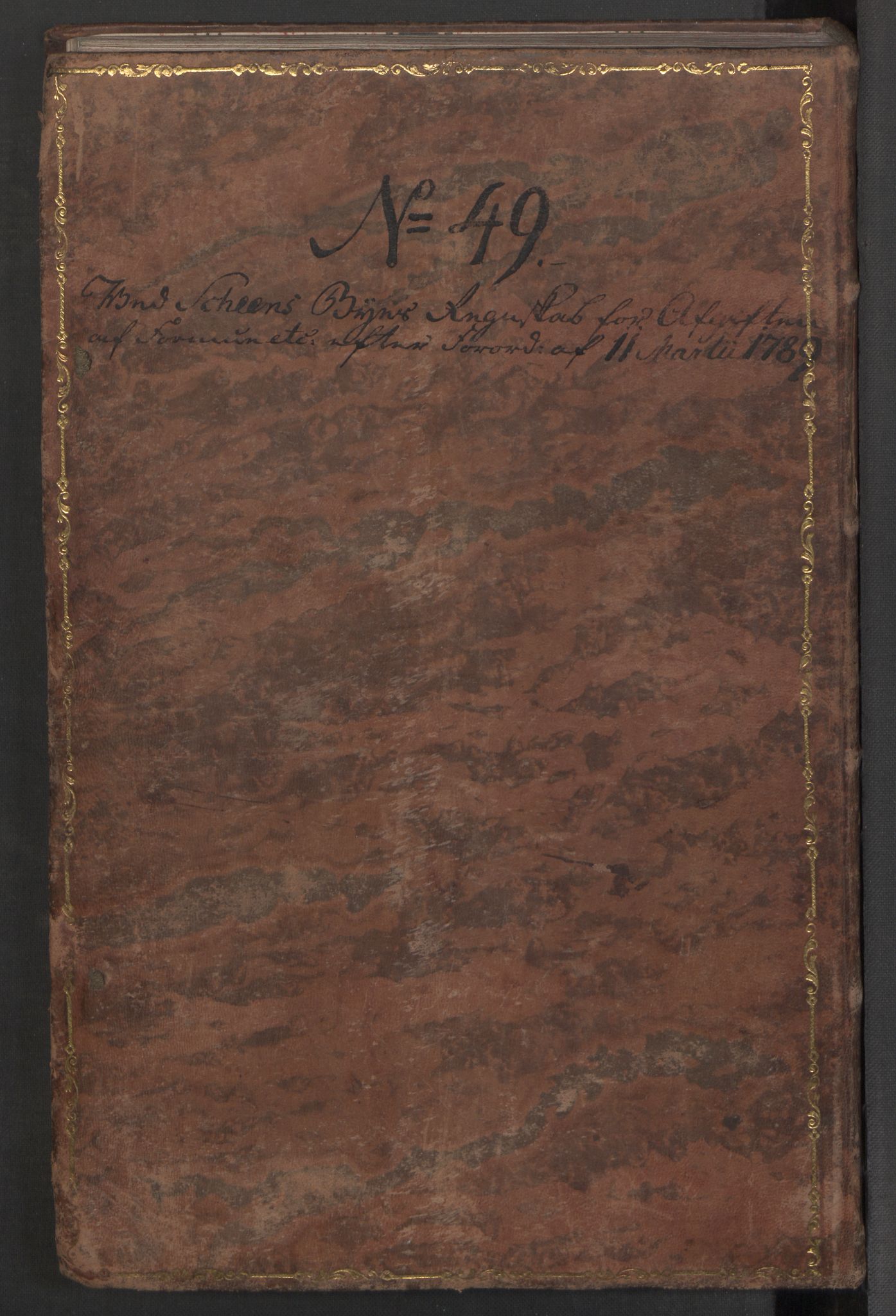 Rentekammeret inntil 1814, Reviderte regnskaper, Mindre regnskaper, RA/EA-4068/Rf/Rfe/L0043: Skien, Solør og Odalen fogderi, 1789, p. 259