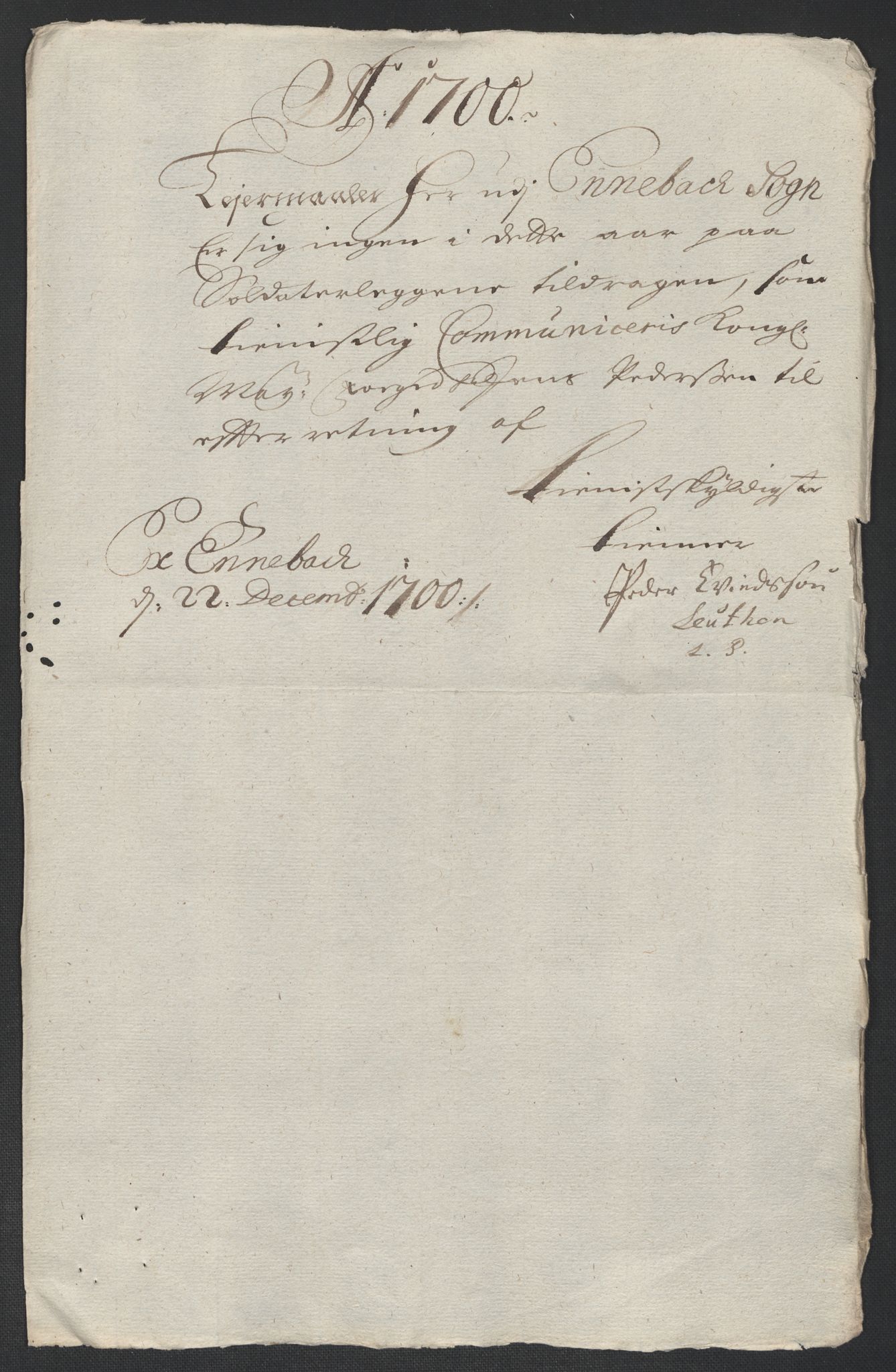 Rentekammeret inntil 1814, Reviderte regnskaper, Fogderegnskap, AV/RA-EA-4092/R11/L0583: Fogderegnskap Nedre Romerike, 1700, p. 61