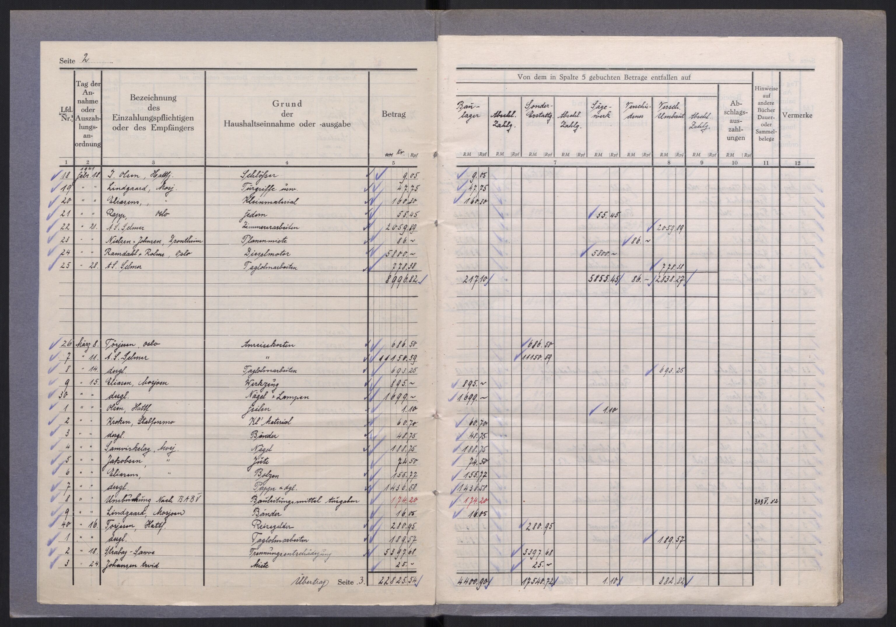 Tyske arkiver, Organisation Todt (OT), Einsatzgruppe Wiking, AV/RA-RAFA-2188/2/E/Ea/L0005: Byggeprosjekt i Hattfjelldal, 1940-1942, p. 247