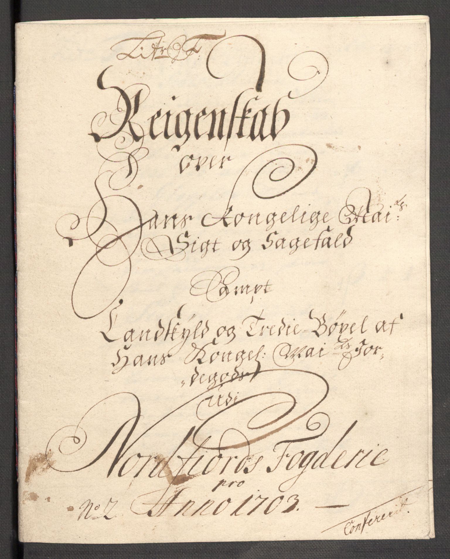 Rentekammeret inntil 1814, Reviderte regnskaper, Fogderegnskap, AV/RA-EA-4092/R53/L3427: Fogderegnskap Sunn- og Nordfjord, 1703, p. 225