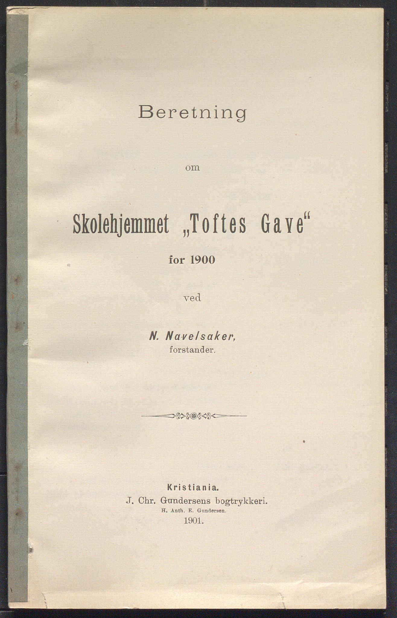 Toftes gave, OBA/A-20200/X/Xa, 1866-1948, p. 710