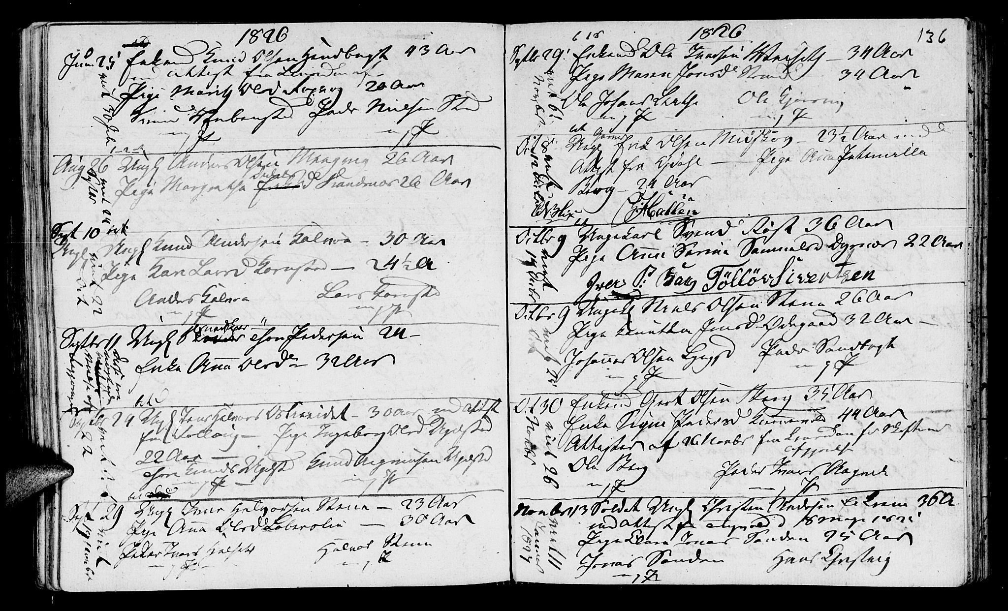 Ministerialprotokoller, klokkerbøker og fødselsregistre - Møre og Romsdal, AV/SAT-A-1454/568/L0795: Parish register (official) no. 568A04, 1802-1845, p. 136