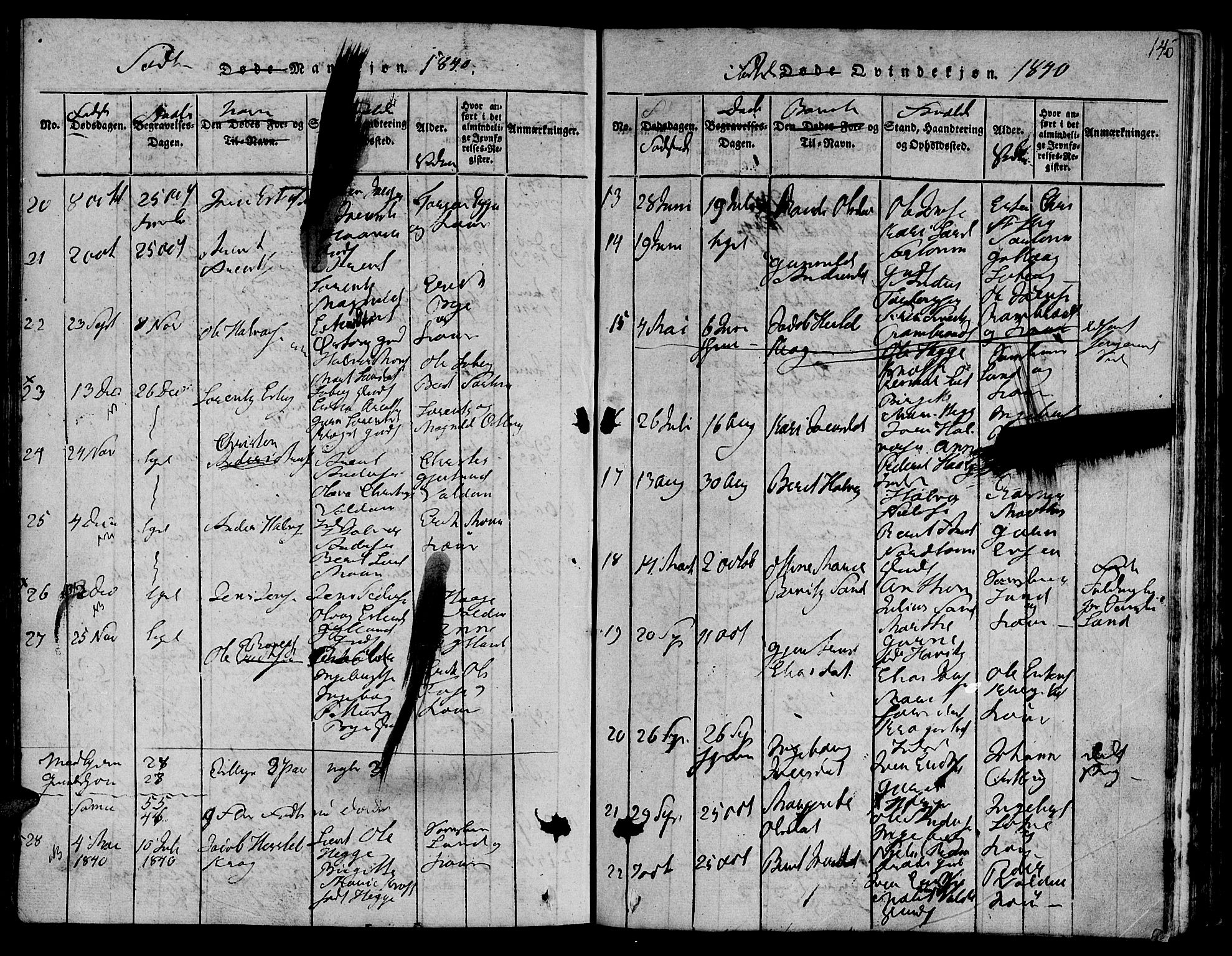 Ministerialprotokoller, klokkerbøker og fødselsregistre - Sør-Trøndelag, AV/SAT-A-1456/692/L1102: Parish register (official) no. 692A02, 1816-1842, p. 146