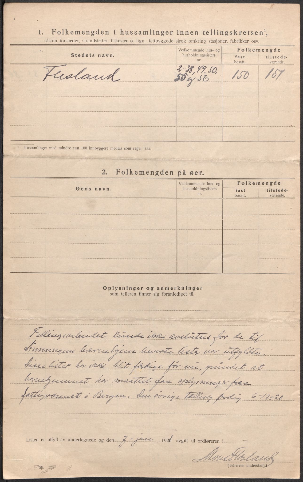 SAB, 1920 census for Fana, 1920, p. 88