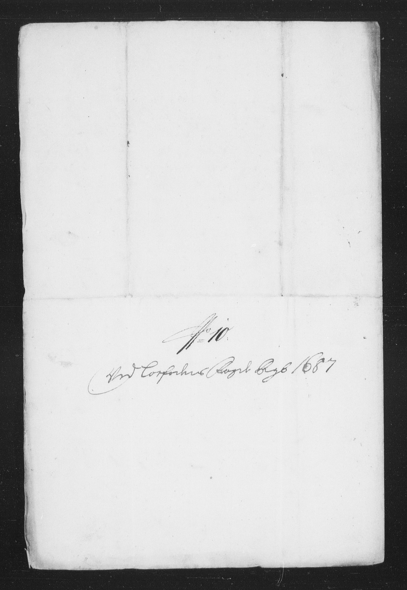 Rentekammeret inntil 1814, Reviderte regnskaper, Stiftamtstueregnskaper, Trondheim stiftamt og Nordland amt, AV/RA-EA-6044/R/Rh/L0010: Nordland amt, 1687