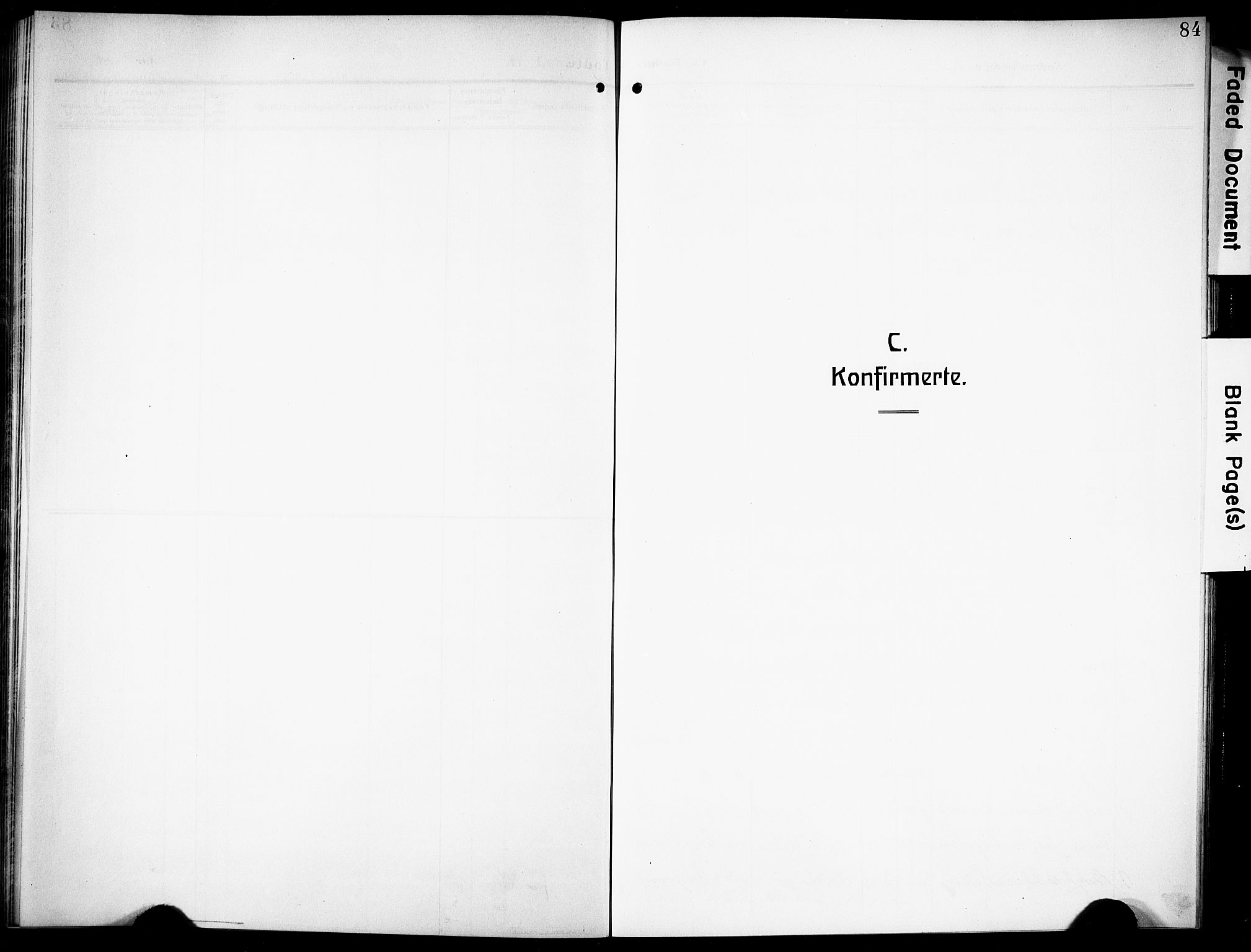 Siljan kirkebøker, AV/SAKO-A-300/G/Ga/L0003: Parish register (copy) no. 3, 1909-1927, p. 84