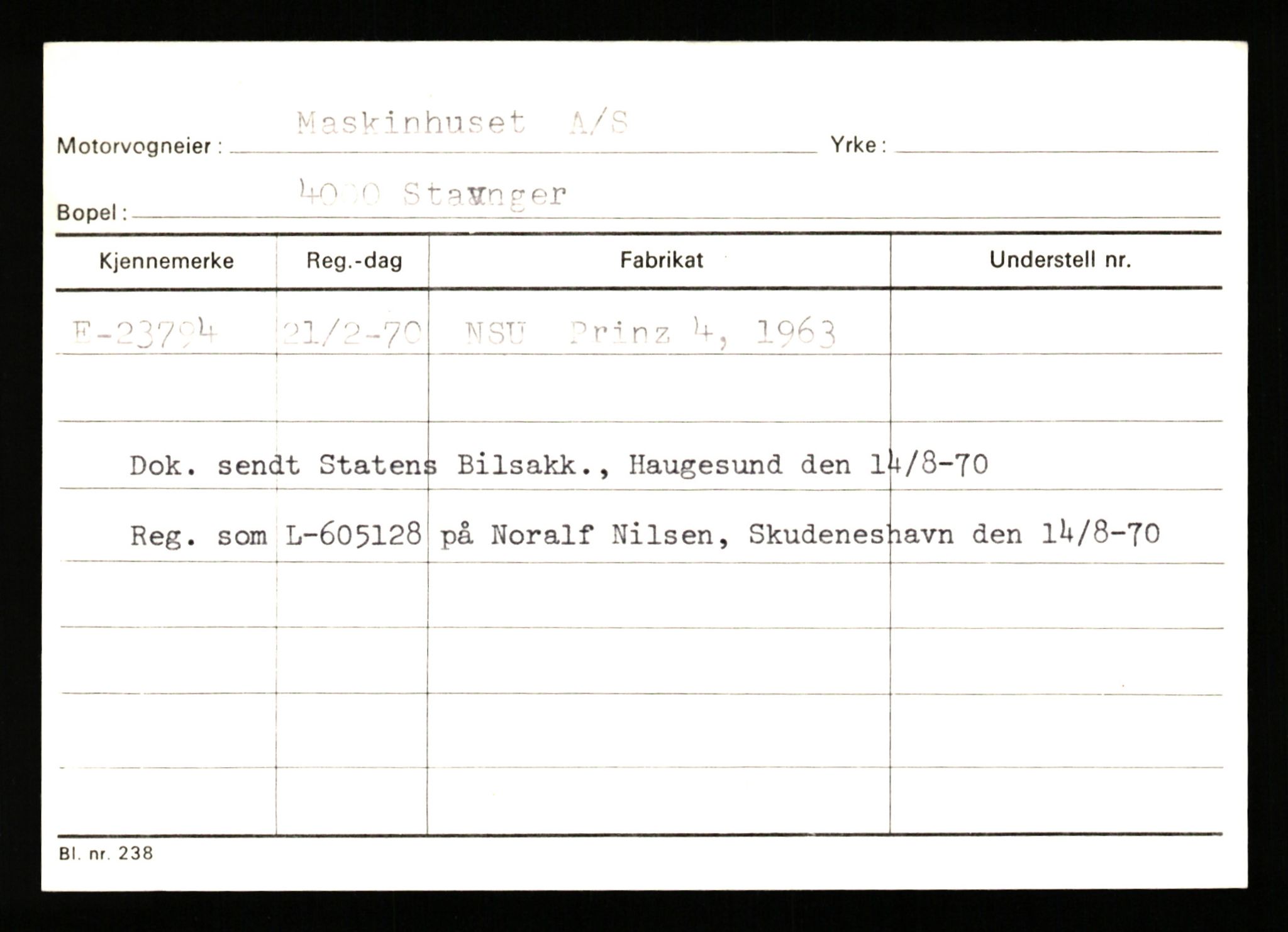 Stavanger trafikkstasjon, AV/SAST-A-101942/0/G/L0005: Registreringsnummer: 23000 - 34245, 1930-1971, p. 207