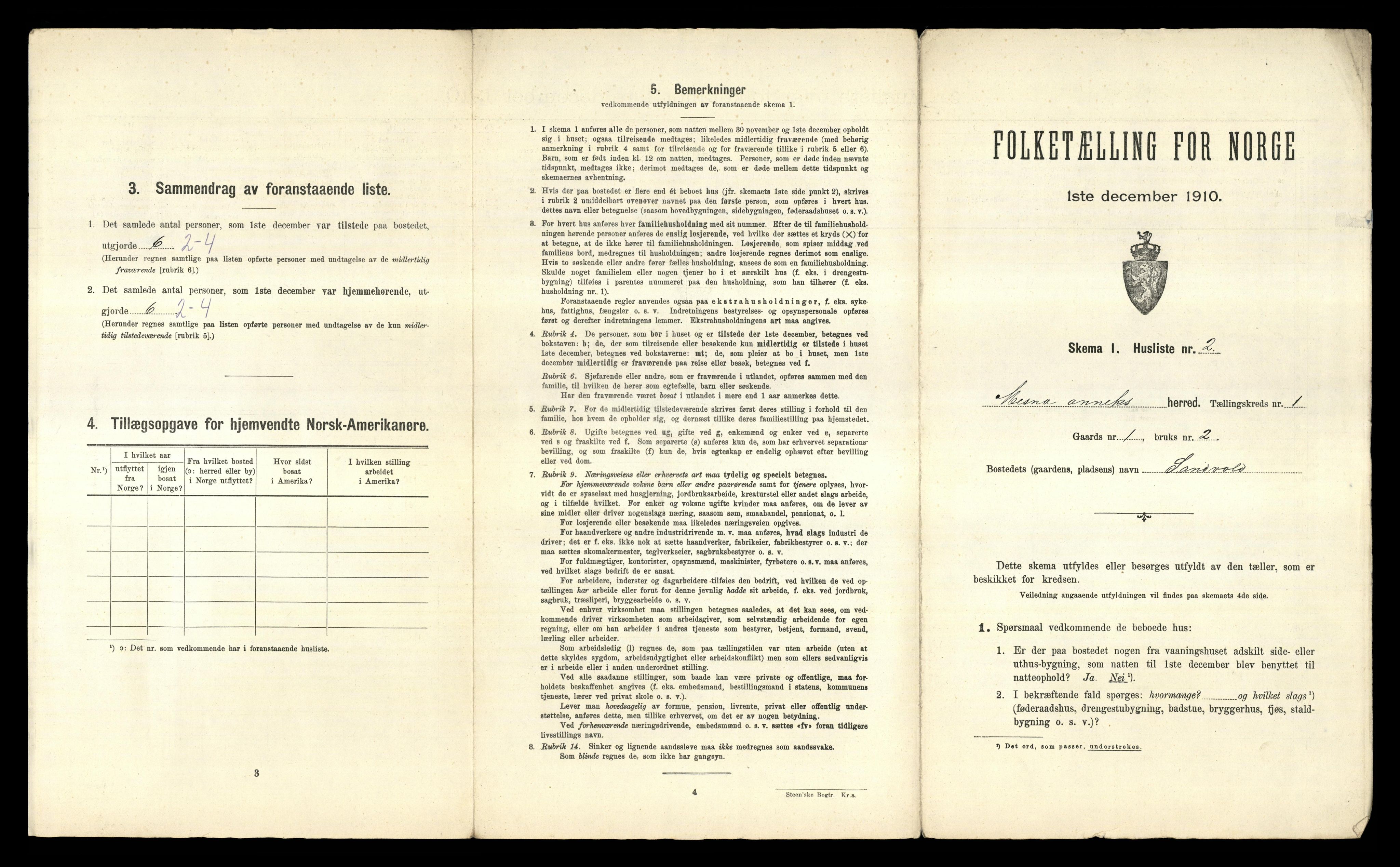 RA, 1910 census for Fåberg, 1910, p. 56