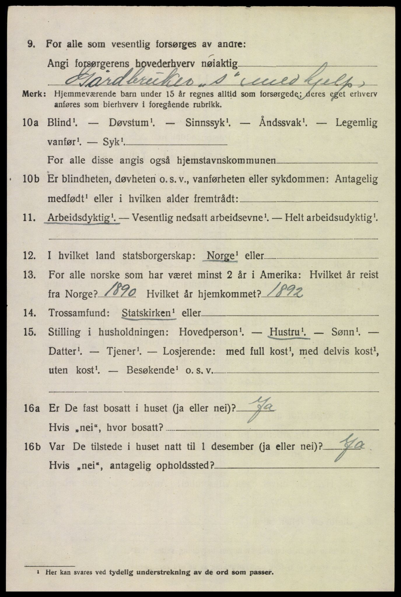 SAK, 1920 census for Halse og Harkmark, 1920, p. 7276