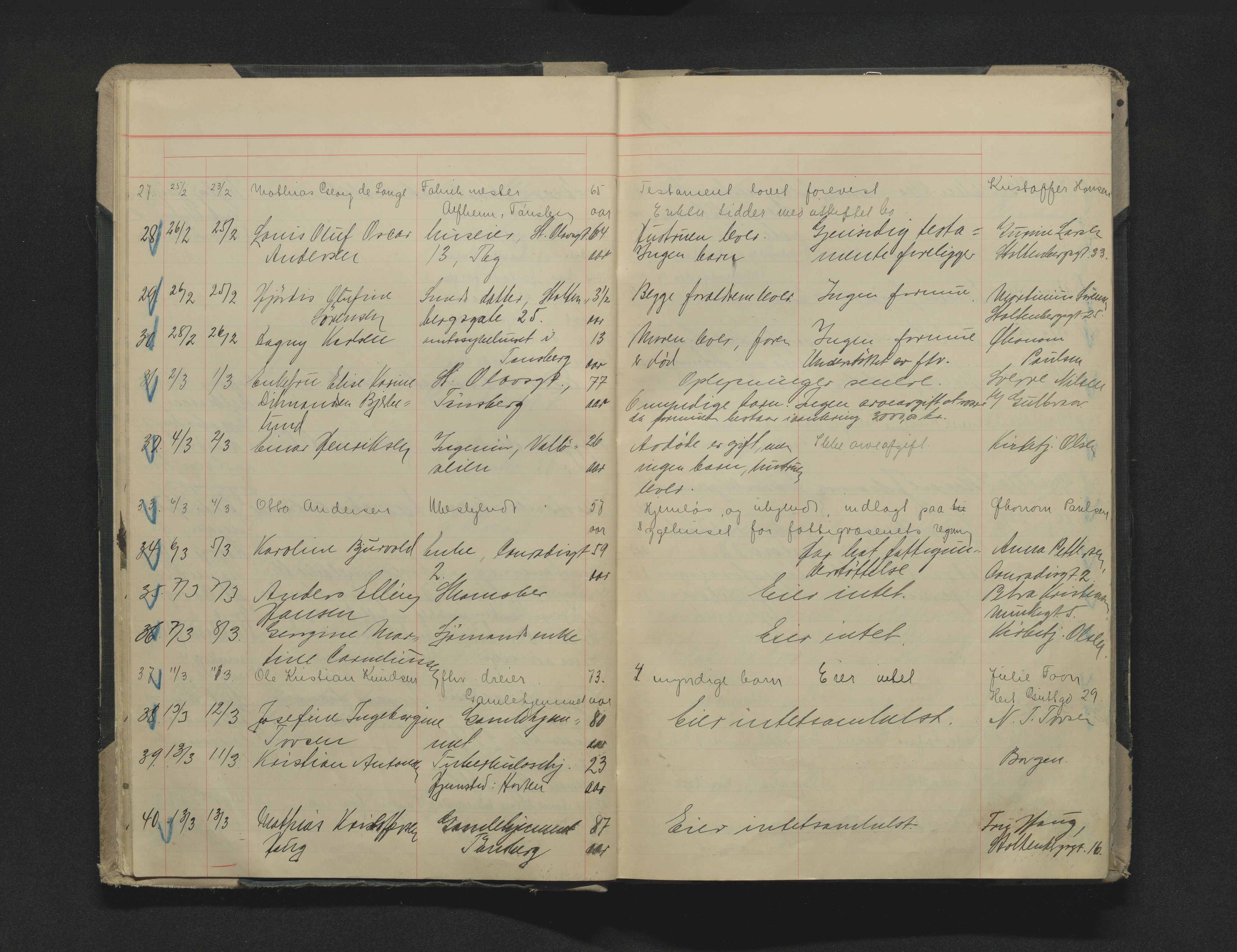 Tønsberg byfogd, AV/SAKO-A-224/H/Ha/L0001/0003: Dødsmeldingsprotokoll 1-5 / Dødsmeldingsprotokoll 3, 1915-1928