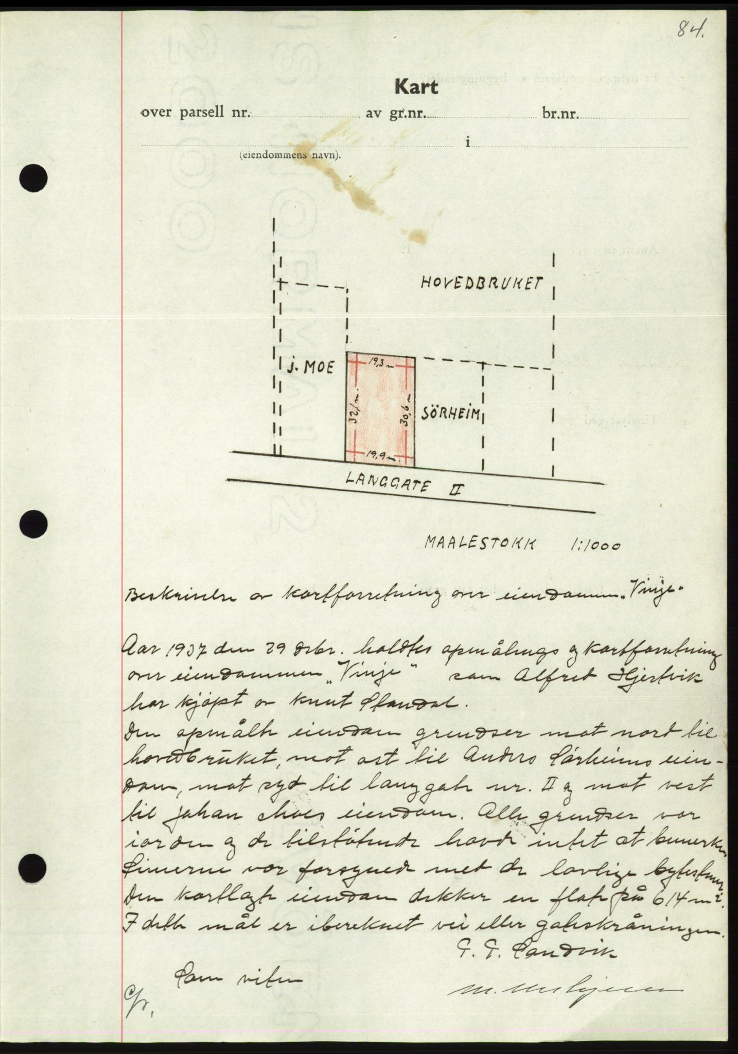 Søre Sunnmøre sorenskriveri, AV/SAT-A-4122/1/2/2C/L0065: Mortgage book no. 59, 1938-1938, Diary no: : 348/1938