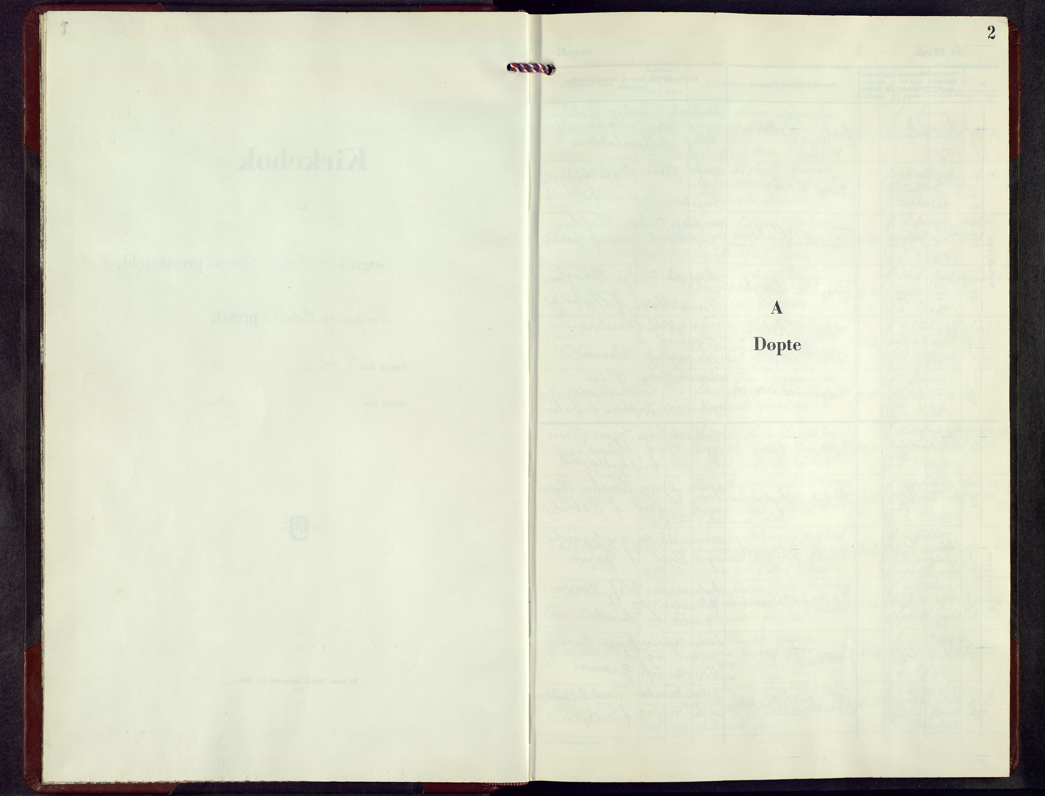 Nord-Odal prestekontor, SAH/PREST-032/H/Ha/Hab/L0011: Parish register (copy) no. 11, 1962-1970, p. 2