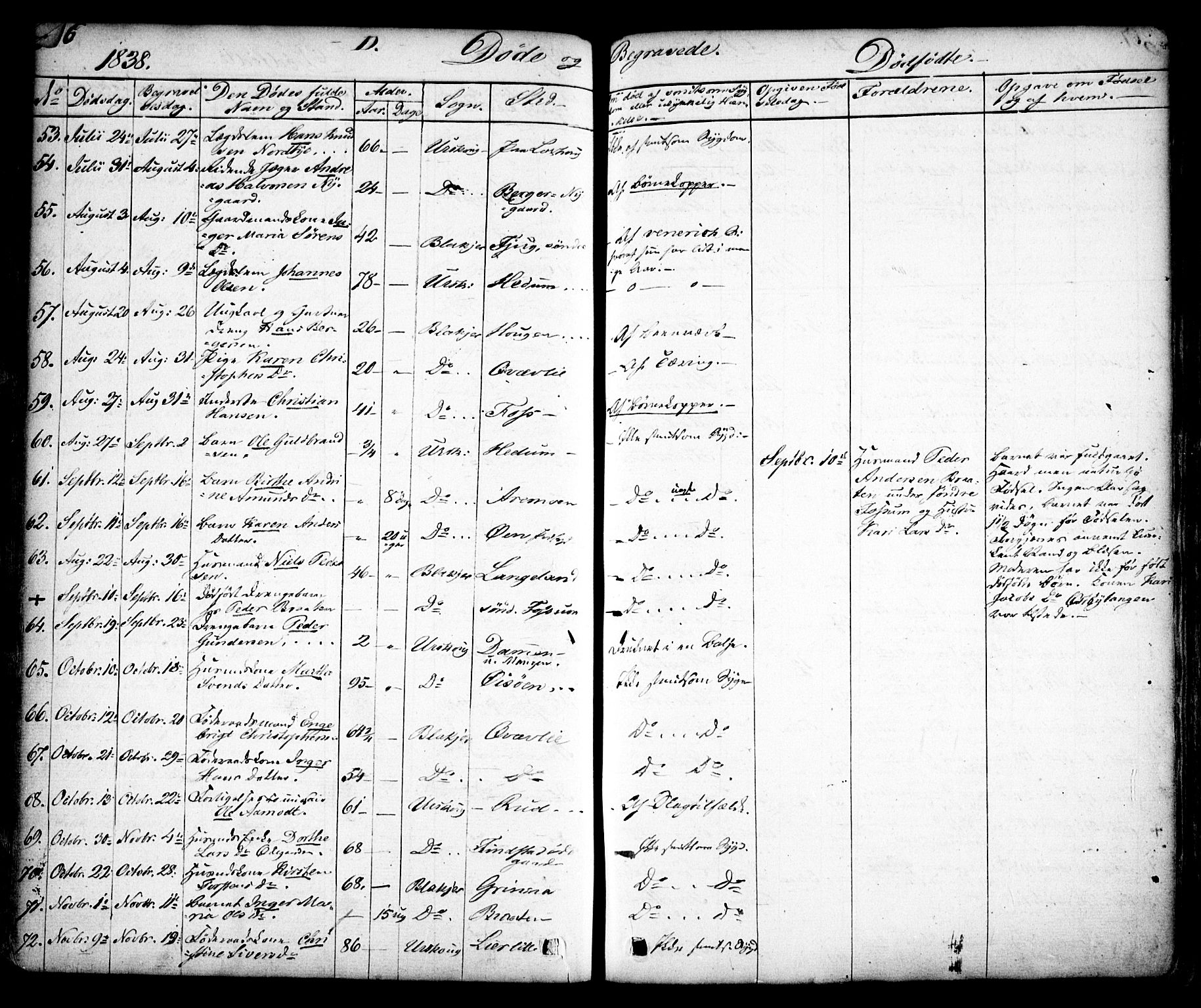Aurskog prestekontor Kirkebøker, AV/SAO-A-10304a/F/Fa/L0006: Parish register (official) no. I 6, 1829-1853, p. 366