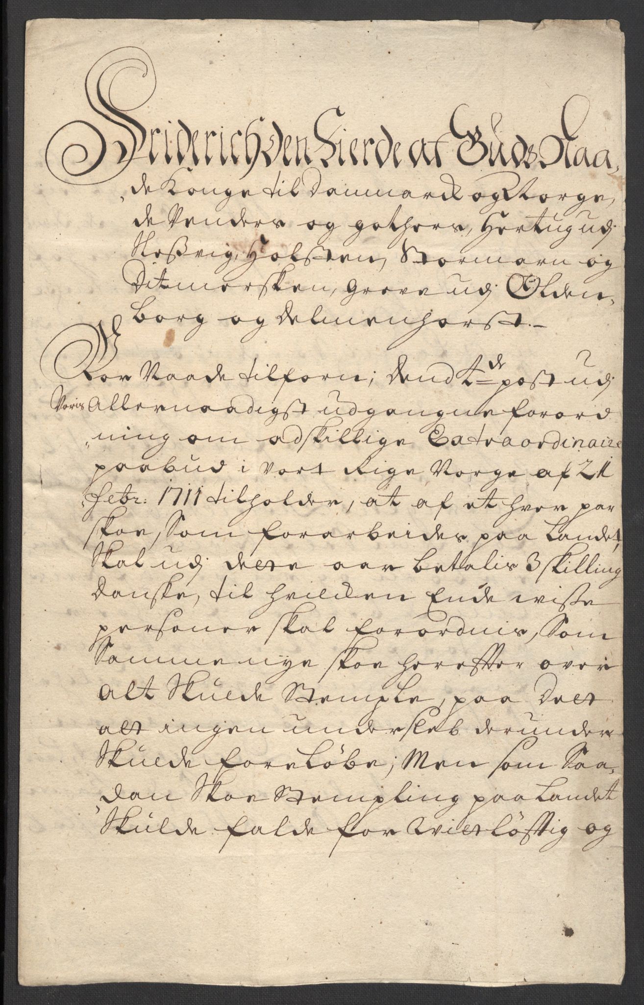 Rentekammeret inntil 1814, Reviderte regnskaper, Fogderegnskap, AV/RA-EA-4092/R33/L1983: Fogderegnskap Larvik grevskap, 1711, p. 167