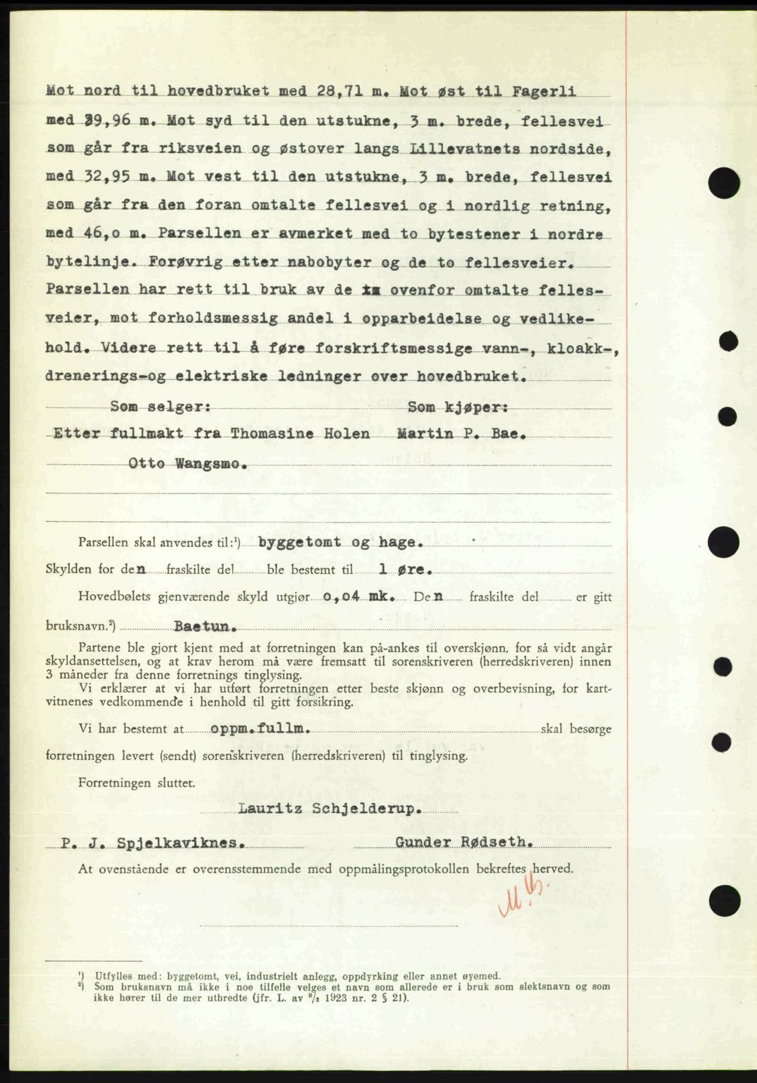 Nordre Sunnmøre sorenskriveri, AV/SAT-A-0006/1/2/2C/2Ca: Mortgage book no. A26, 1947-1948, Diary no: : 2283/1947