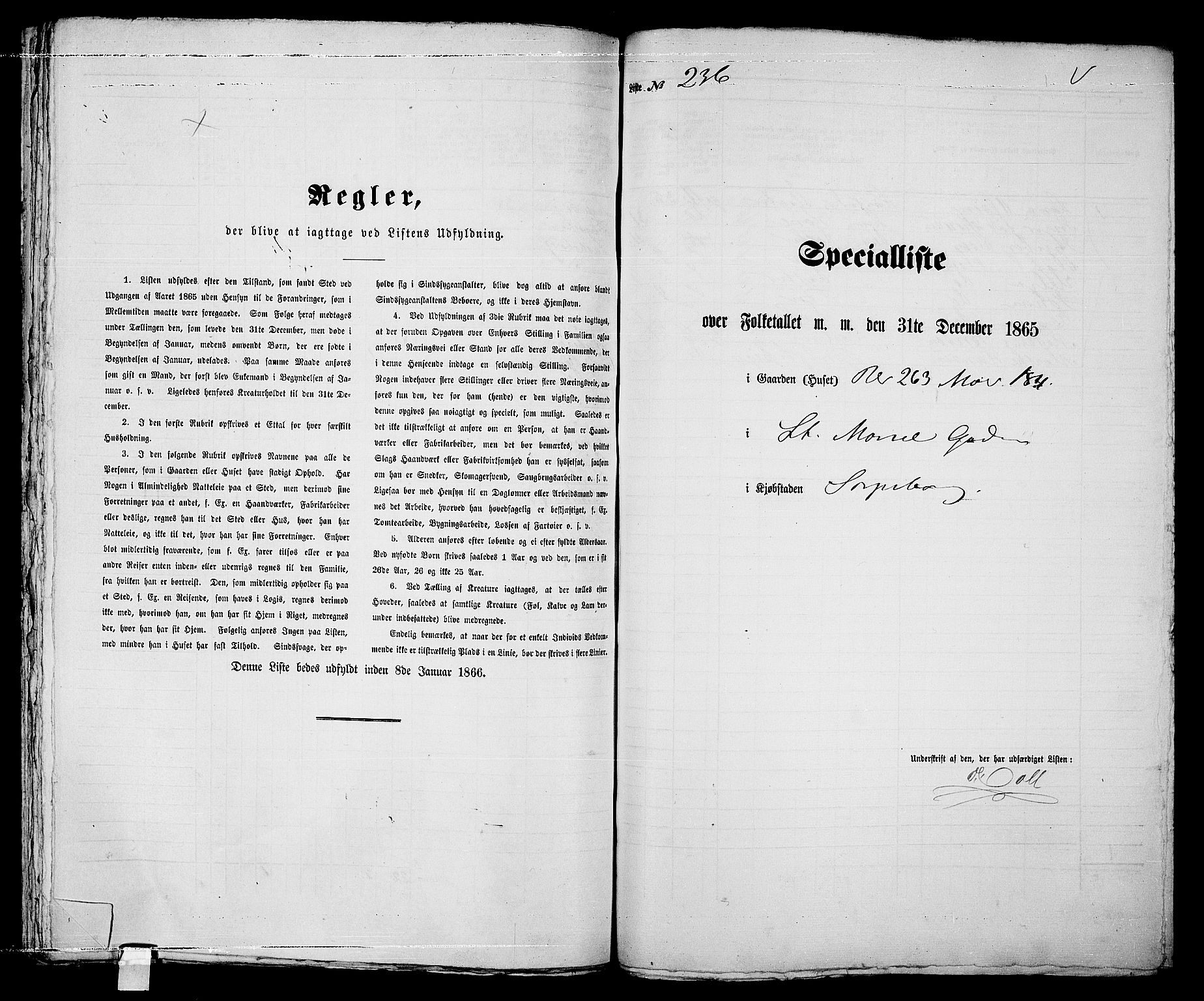 RA, 1865 census for Sarpsborg, 1865, p. 479