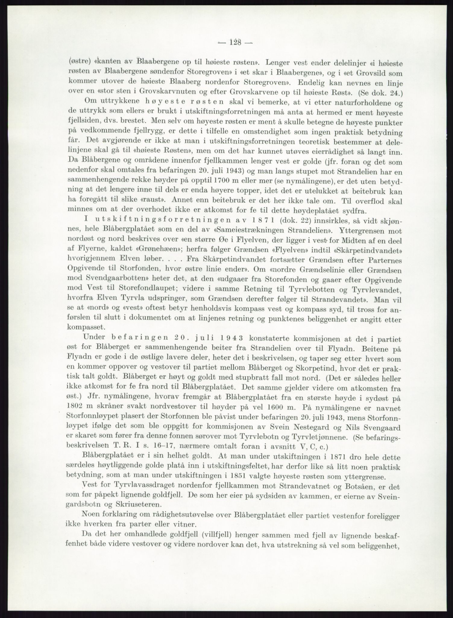 Høyfjellskommisjonen, AV/RA-S-1546/X/Xa/L0001: Nr. 1-33, 1909-1953, p. 6607