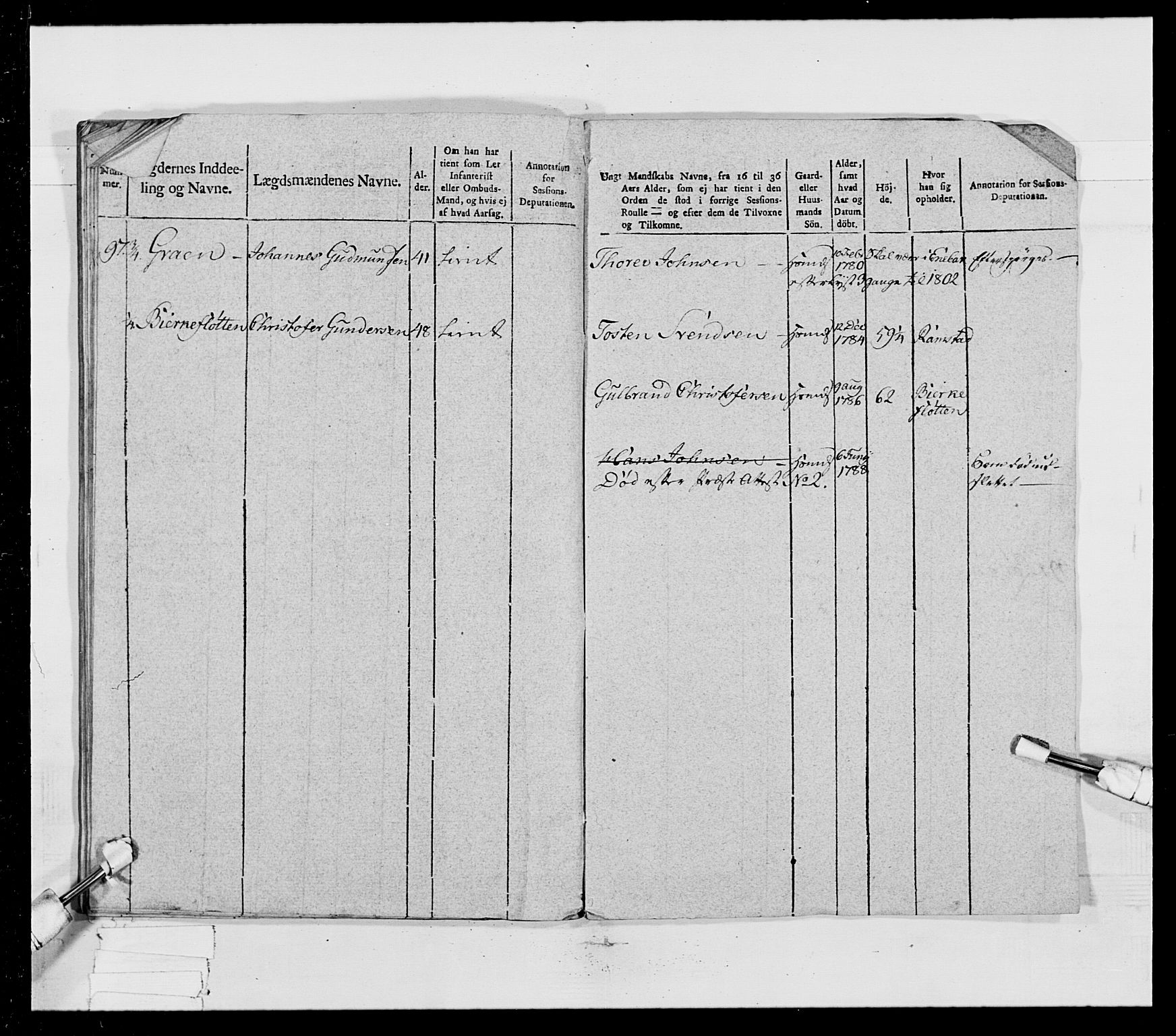 Generalitets- og kommissariatskollegiet, Det kongelige norske kommissariatskollegium, AV/RA-EA-5420/E/Eh/L0023: Norske jegerkorps, 1805, p. 138