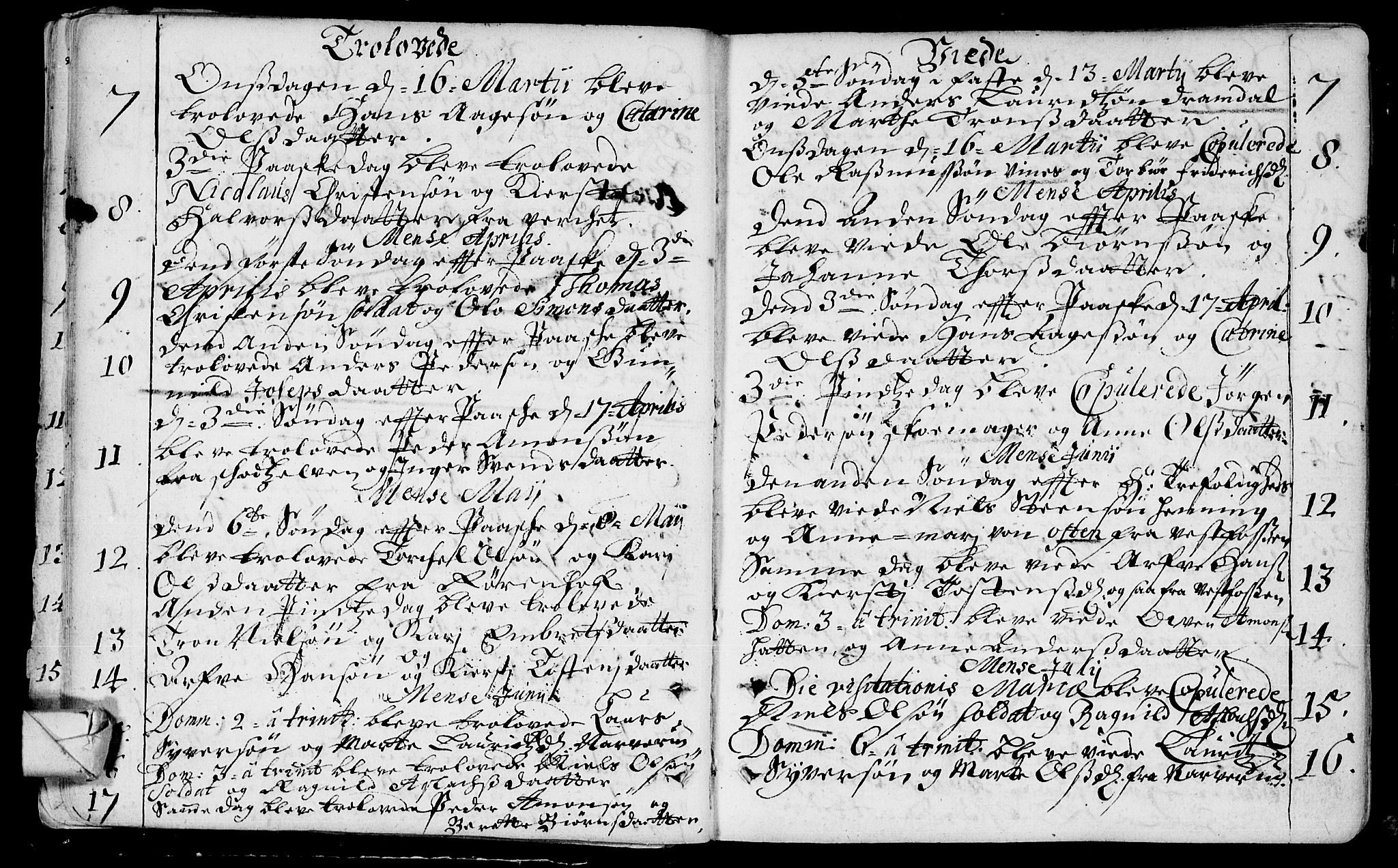 Eiker kirkebøker, AV/SAKO-A-4/F/Fa/L0005: Parish register (official) no. I 5 /1, 1705-1759