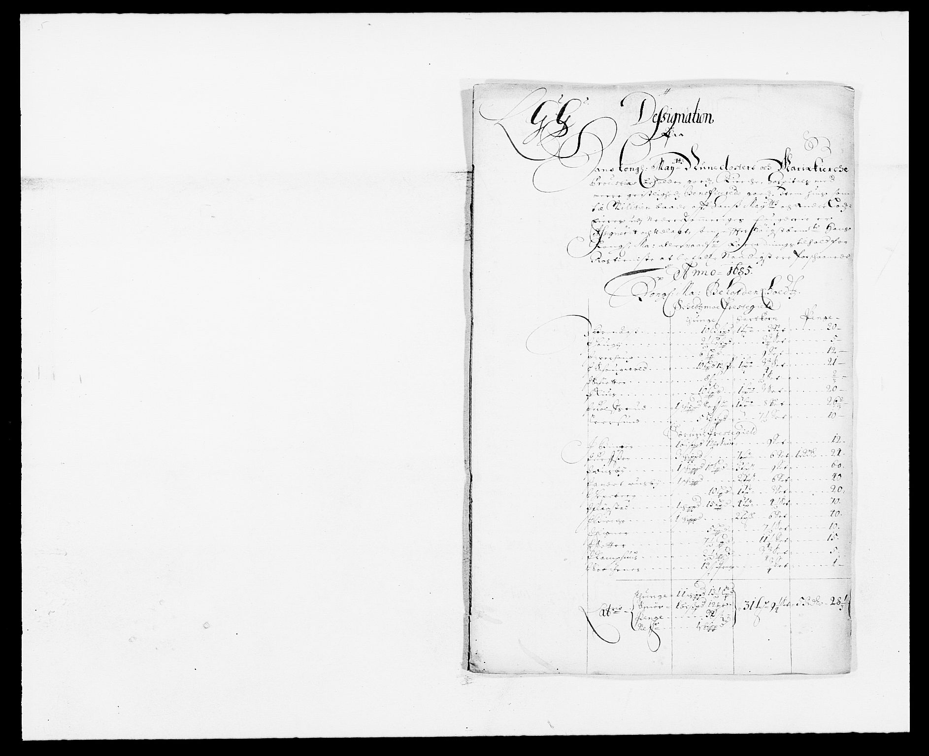 Rentekammeret inntil 1814, Reviderte regnskaper, Fogderegnskap, RA/EA-4092/R11/L0571: Fogderegnskap Nedre Romerike, 1683-1685, p. 569