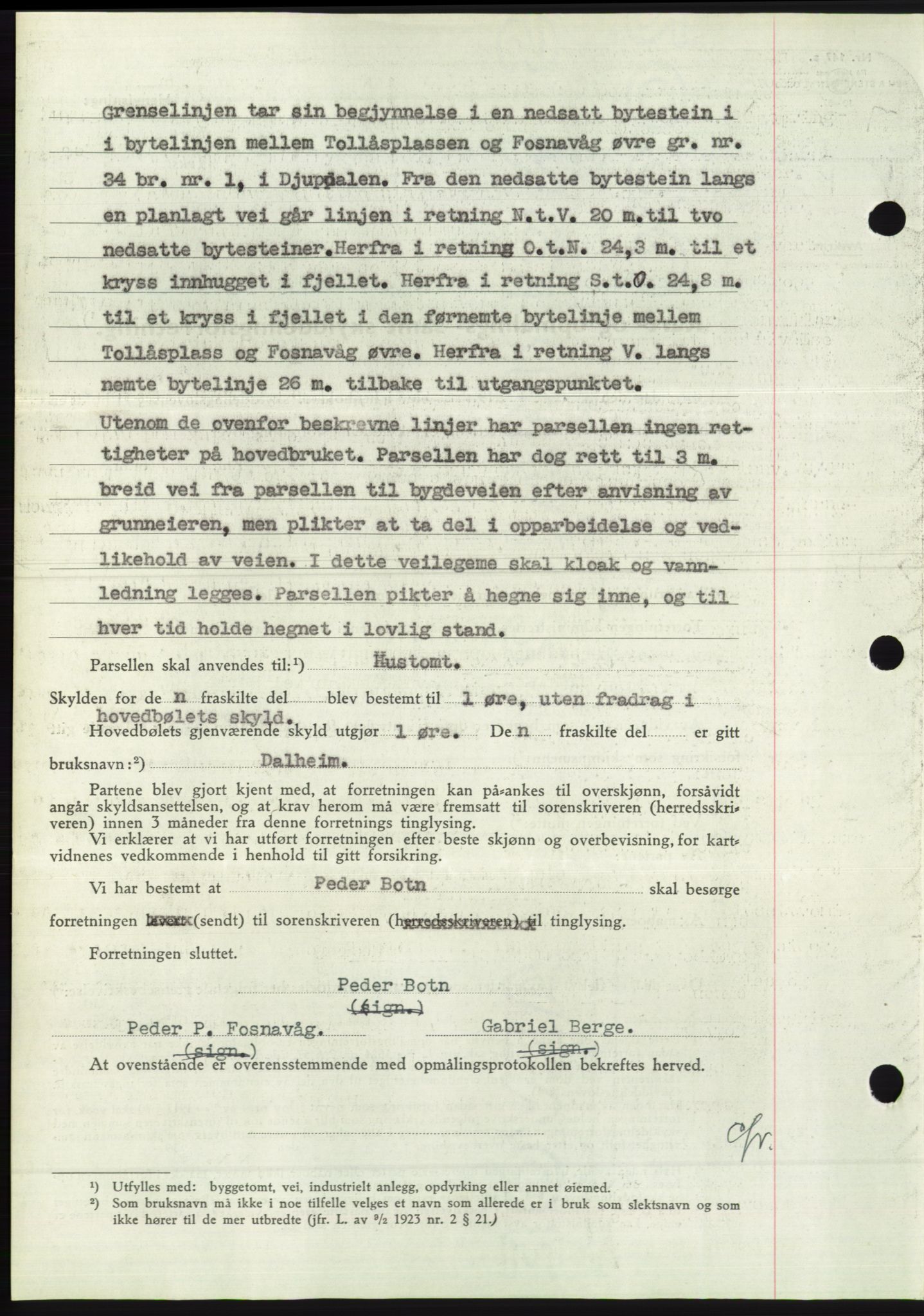 Søre Sunnmøre sorenskriveri, AV/SAT-A-4122/1/2/2C/L0068: Mortgage book no. 62, 1939-1939, Diary no: : 1323/1939