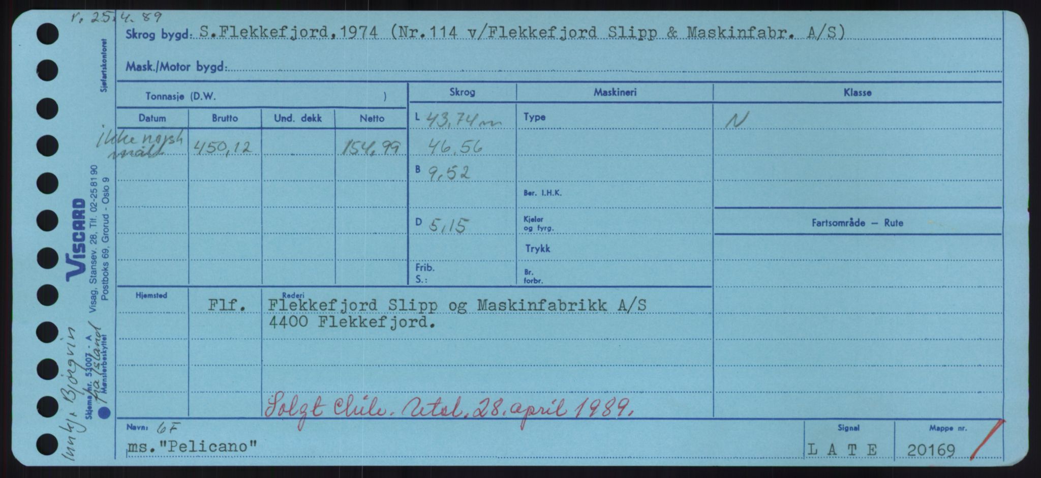 Sjøfartsdirektoratet med forløpere, Skipsmålingen, RA/S-1627/H/Hd/L0029: Fartøy, P, p. 147