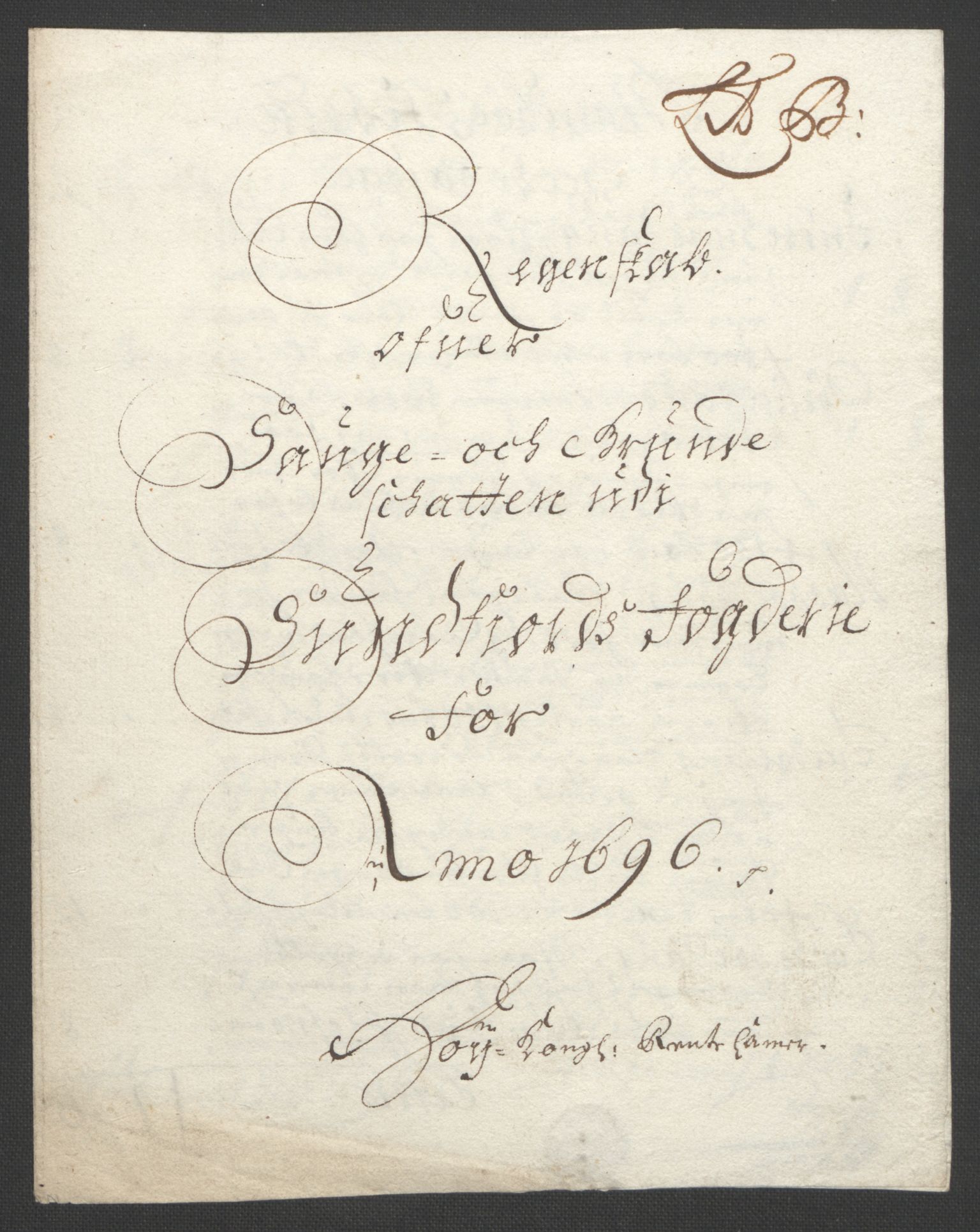 Rentekammeret inntil 1814, Reviderte regnskaper, Fogderegnskap, RA/EA-4092/R53/L3422: Fogderegnskap Sunn- og Nordfjord, 1695-1696, p. 273