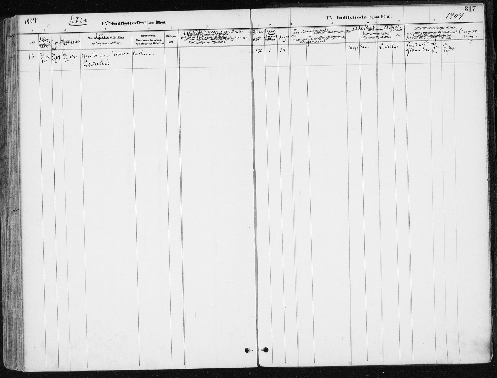 Sem kirkebøker, AV/SAKO-A-5/F/Fb/L0005: Parish register (official) no. II 5, 1892-1904, p. 317