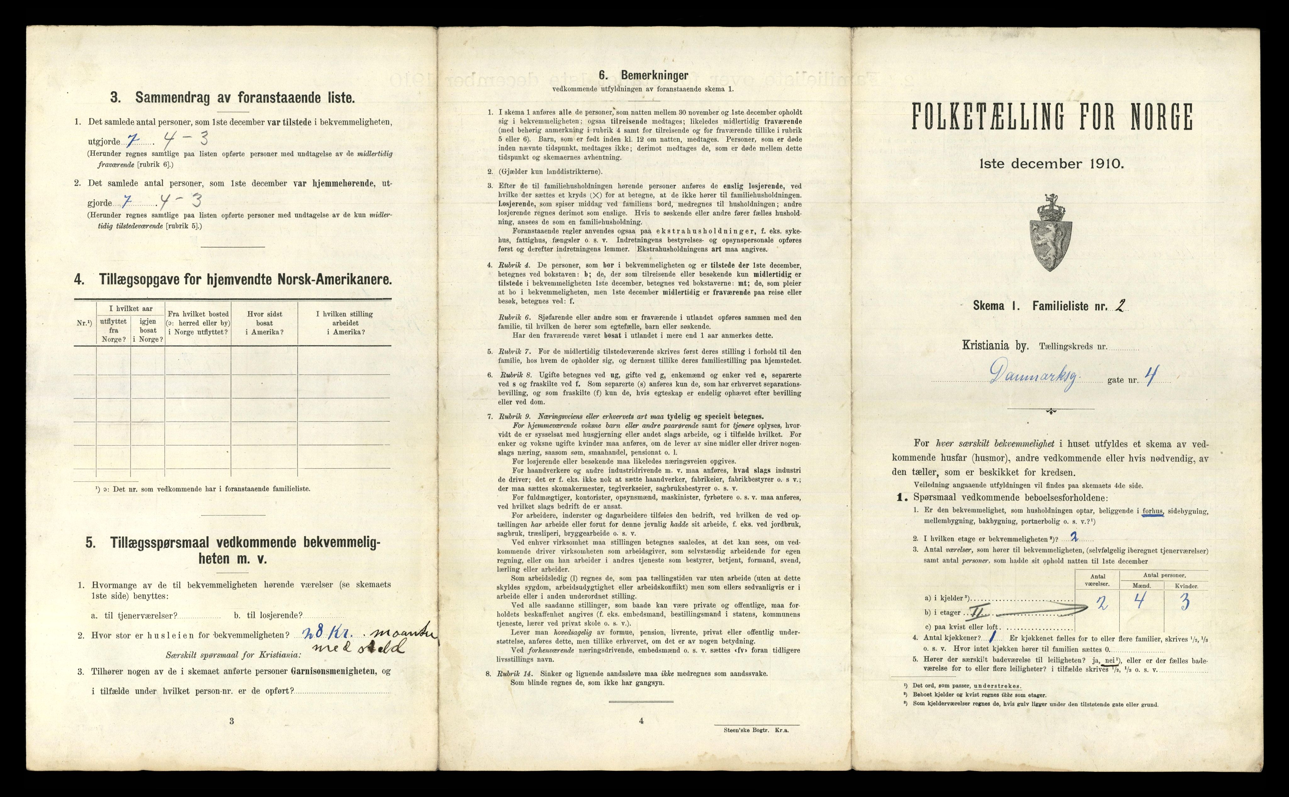 RA, 1910 census for Kristiania, 1910, p. 15277
