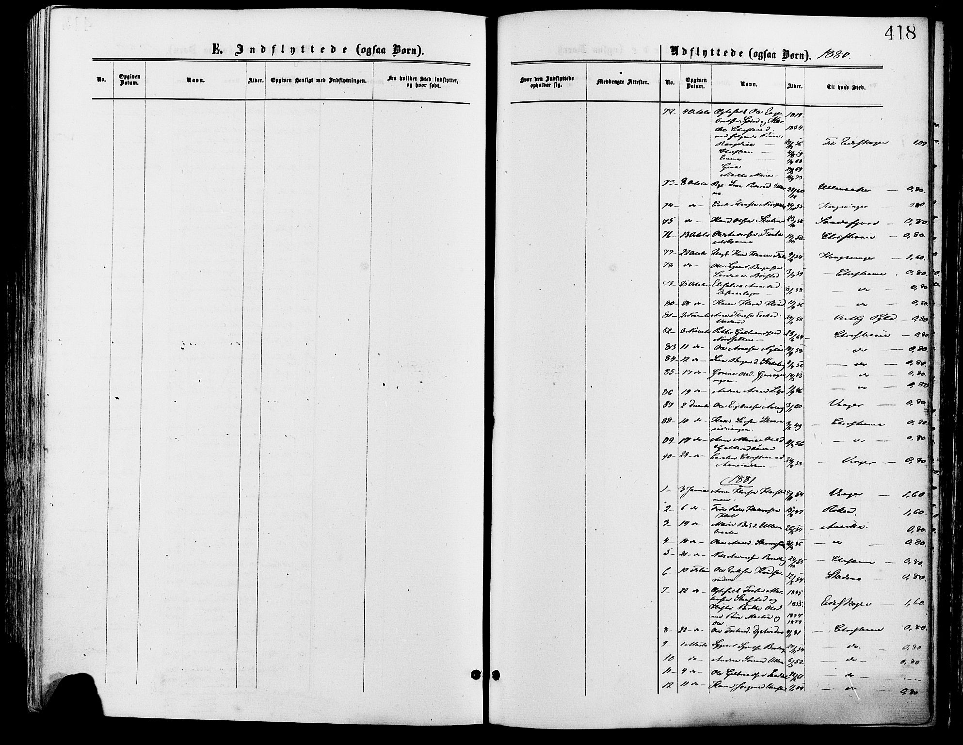 Sør-Odal prestekontor, SAH/PREST-030/H/Ha/Haa/L0005: Parish register (official) no. 5, 1876-1885, p. 418